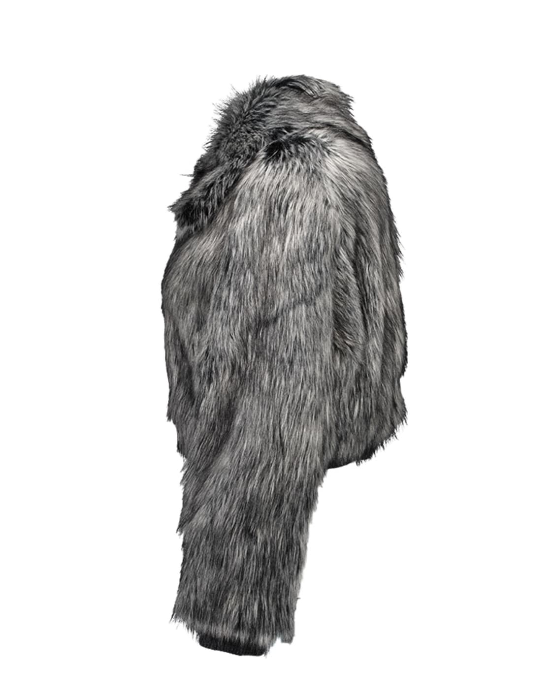 셋업이엑스이 FUR SHORT JACKET / CHARCOAL 상품이미지10