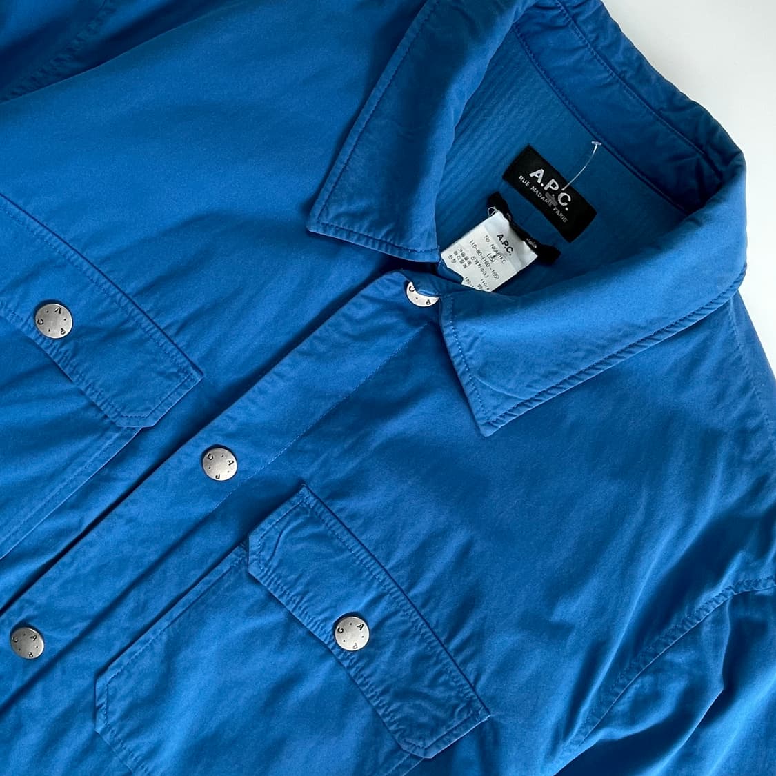 A.P.C  아페쎄 코튼 실버스냅 버튼 알렉스 오버셔츠 자켓 상품이미지3