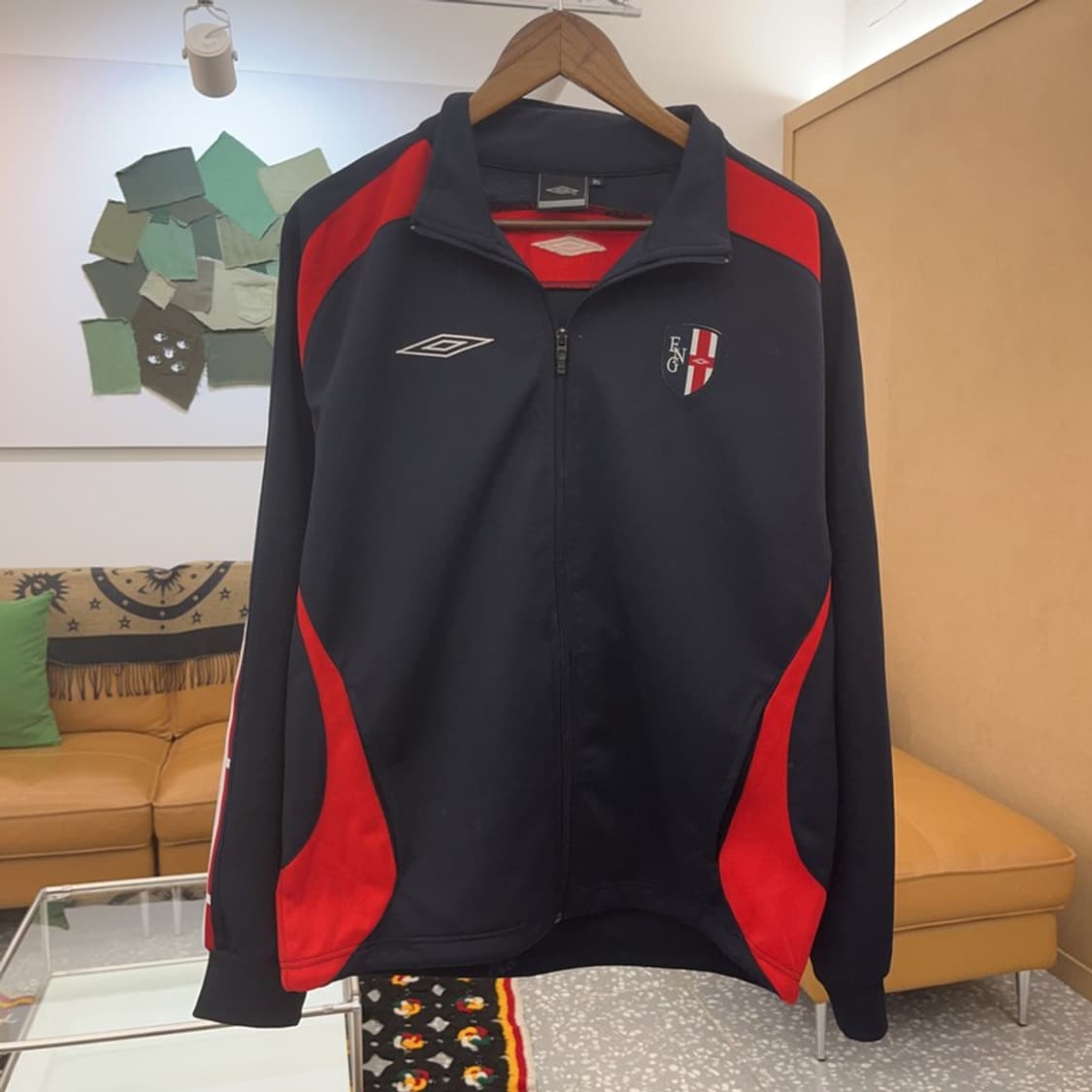 엄브로 잉글랜드 사이드로고 트랙탑 져지 집업 95 C08248 상품이미지3