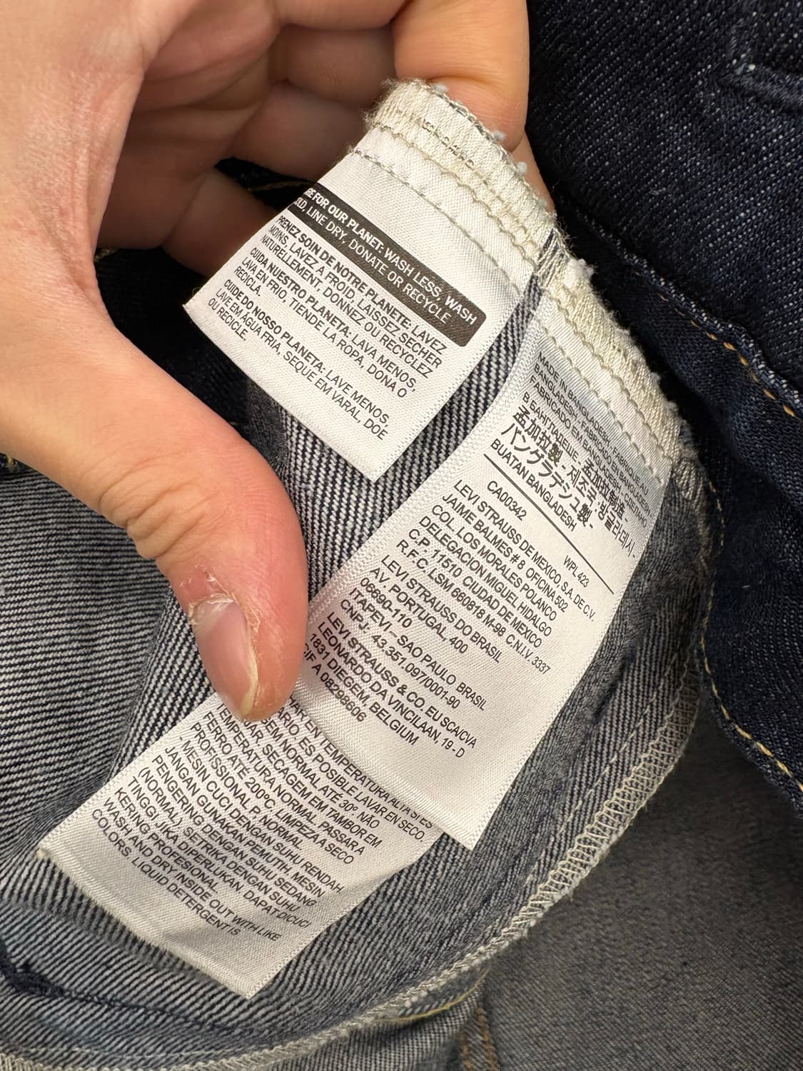 리바이스 72334 빈티지 데님 트러커 자켓 상품이미지6