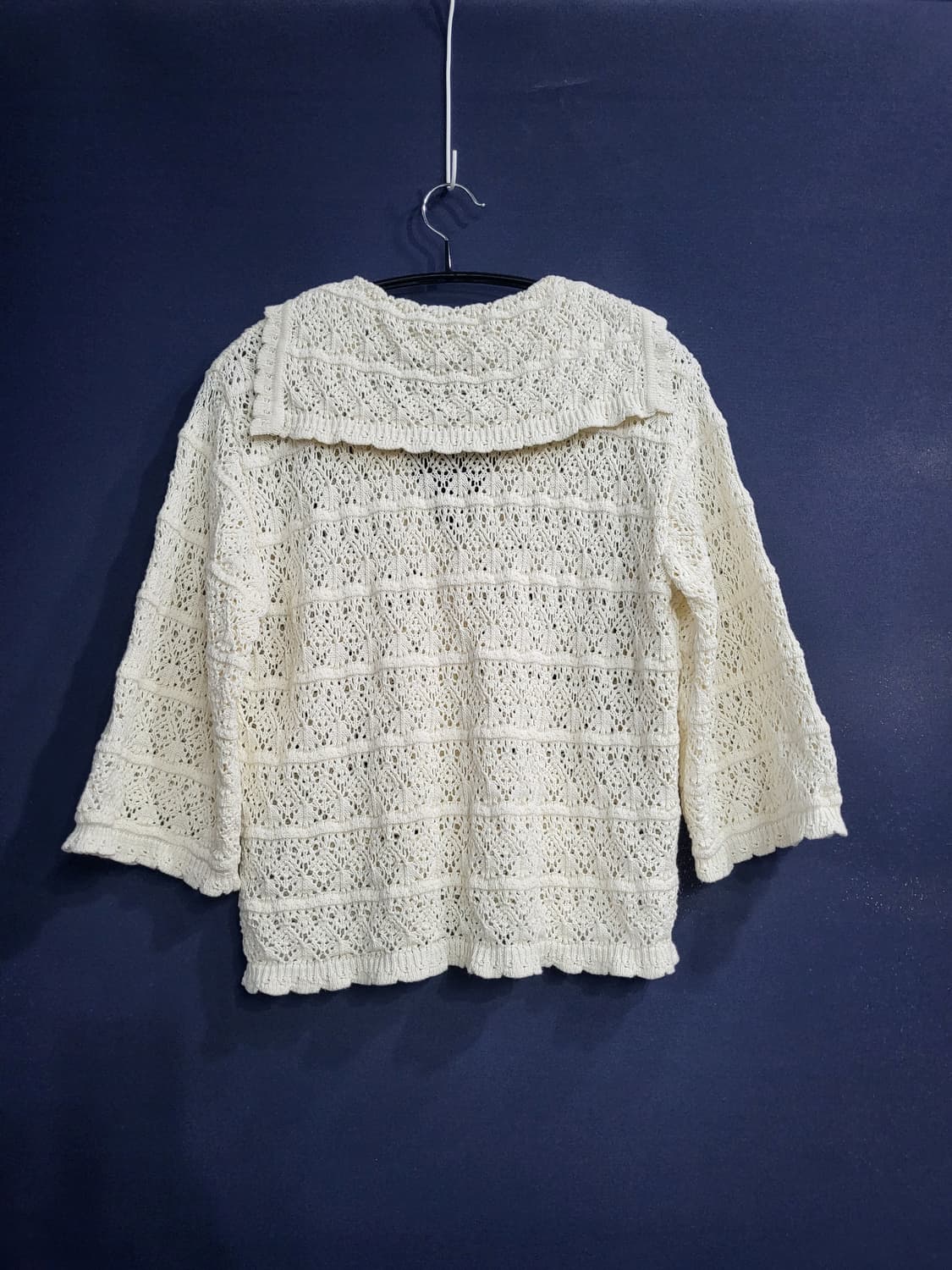 칼라거펠트 니트 코르셰 가디건 상품이미지4