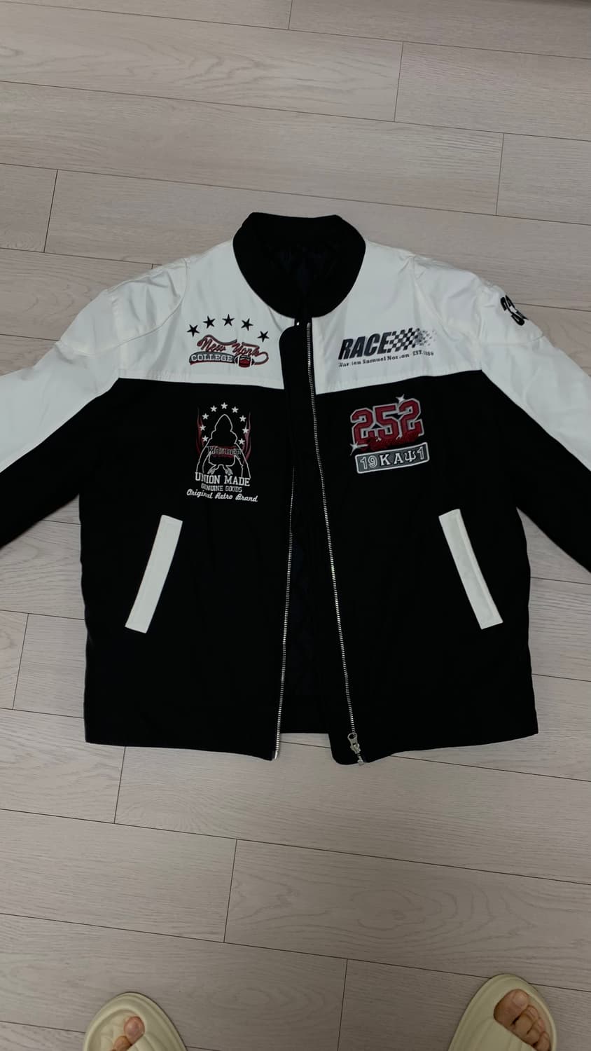 항공 블루종 새상품 상품이미지1