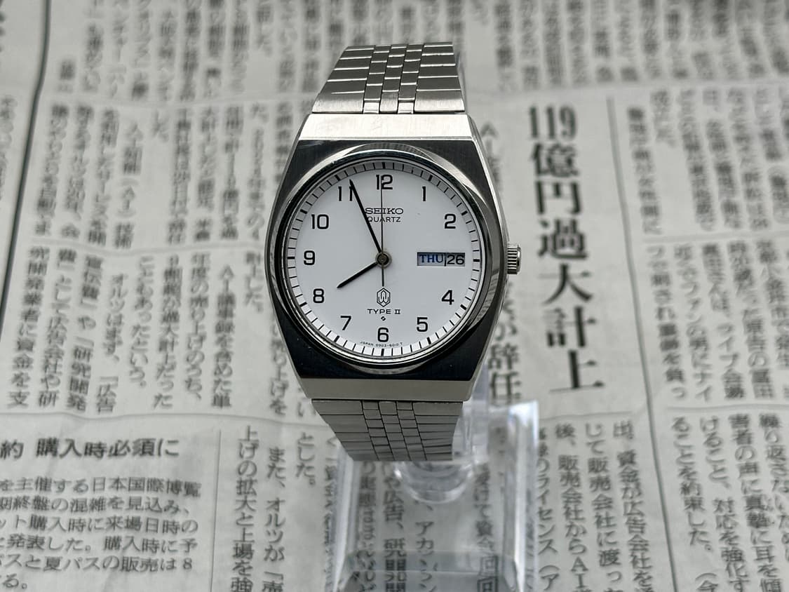 [1976년 초판] 세이코 타입2 0903-6000 희귀 다이얼 상품이미지1