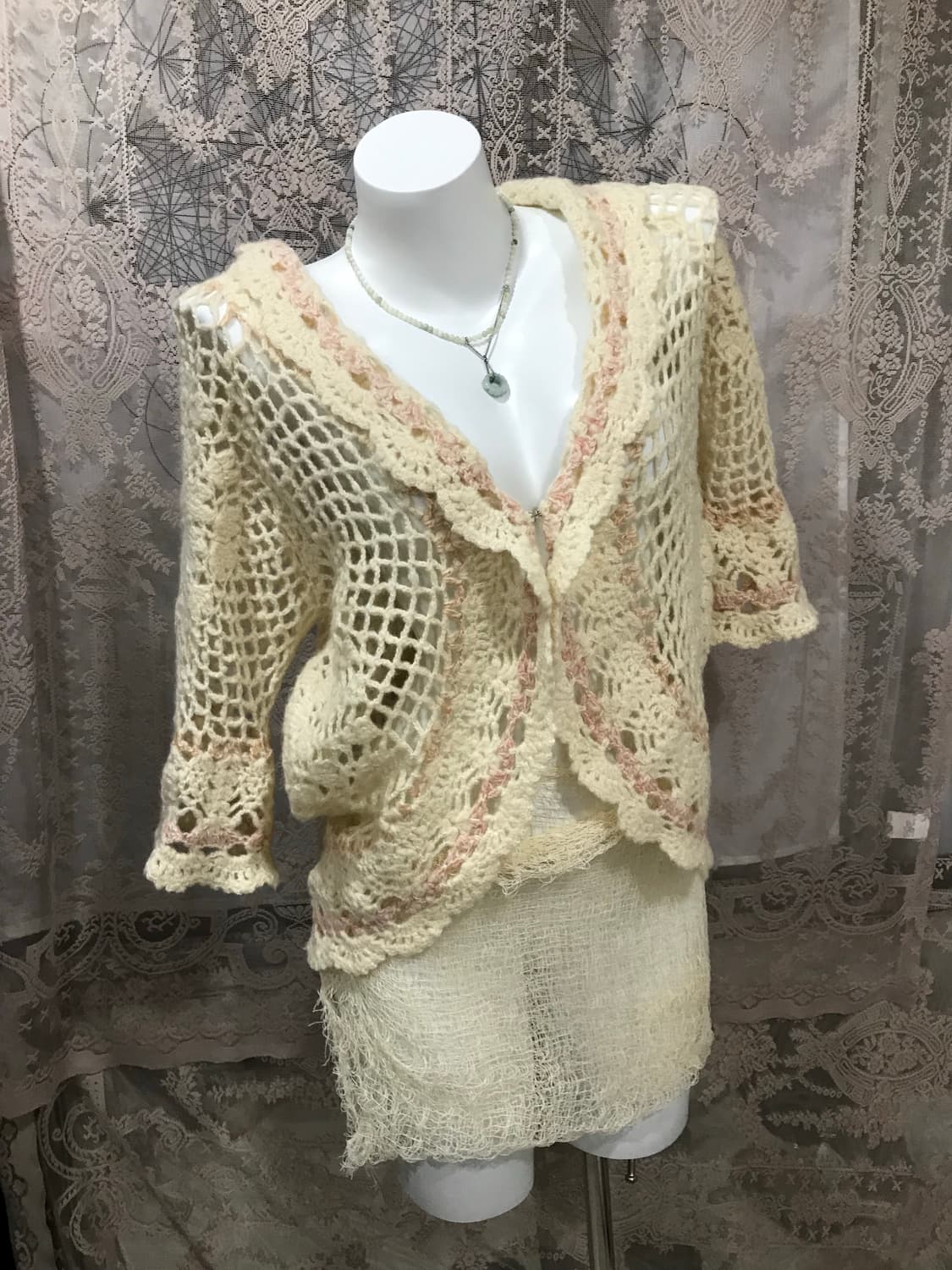 빈티지 니트 가디건  상품이미지2