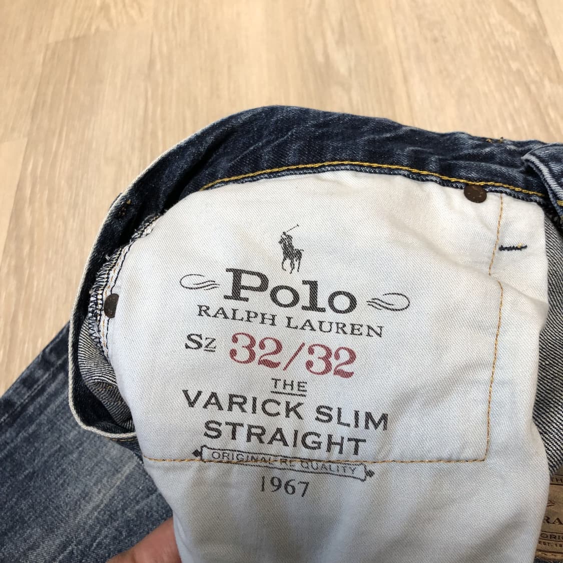 (32) 폴로 랄프로렌 POLO 배릭 5P 스트레이트 디스트로이드 데님 상품이미지8