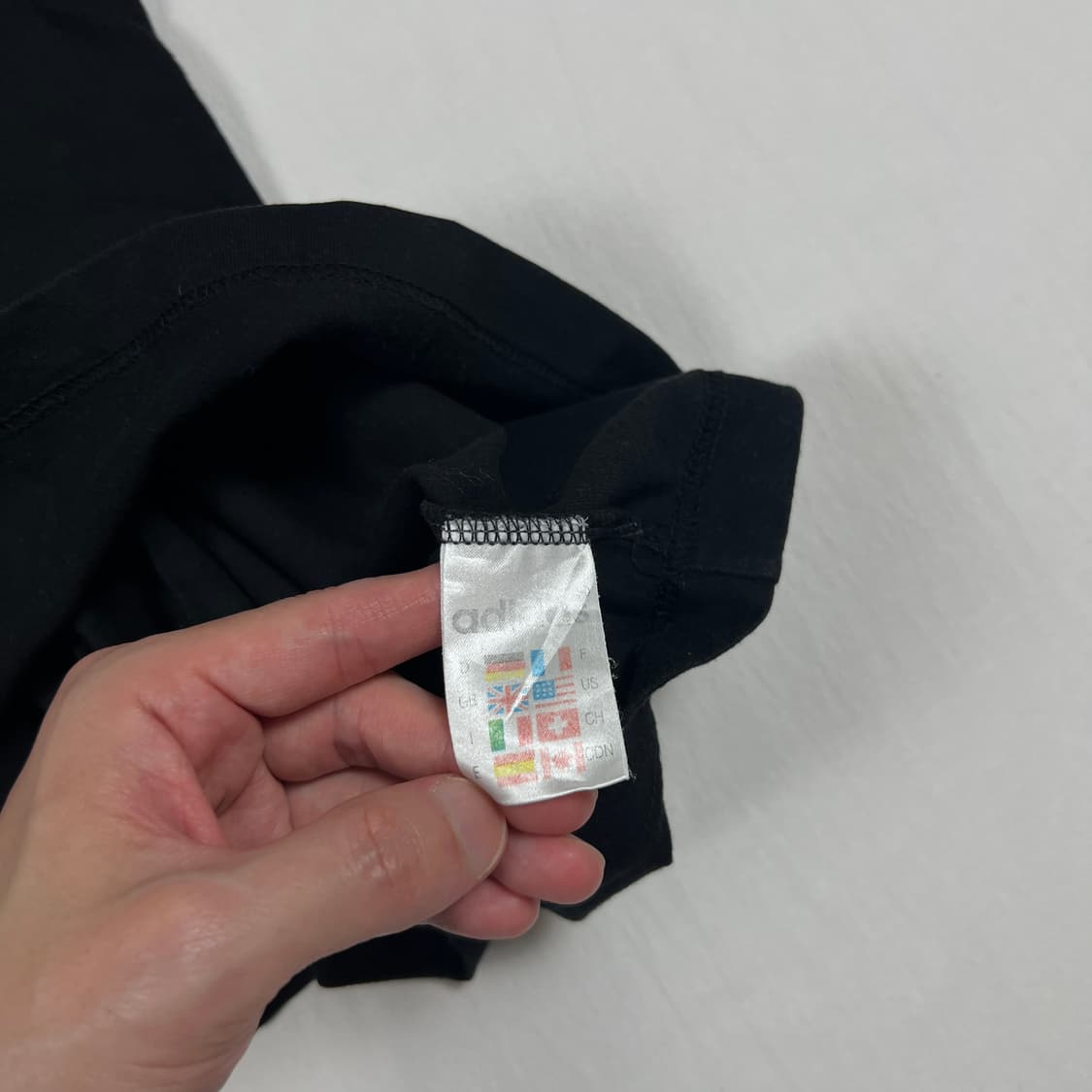 90‘s 아디다스 adidas 로고 반팔티 상품이미지6