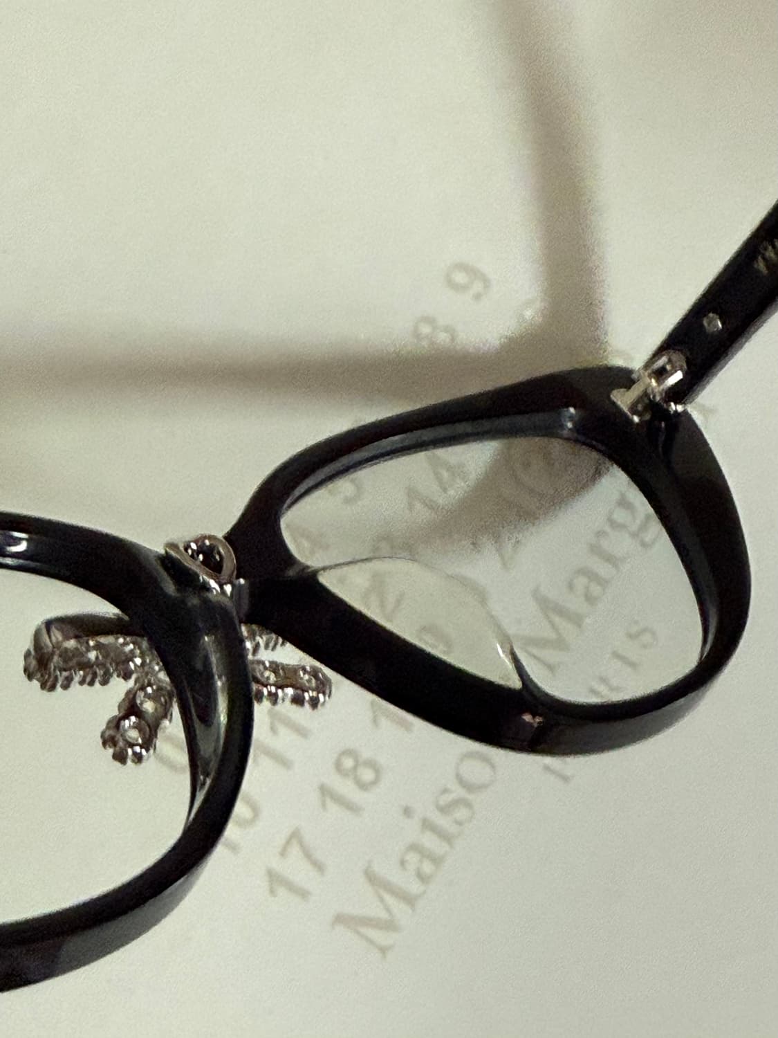 슈슈통 위민 젬스톤 보우 긱시크 안경 shushutong yvmin 상품이미지5