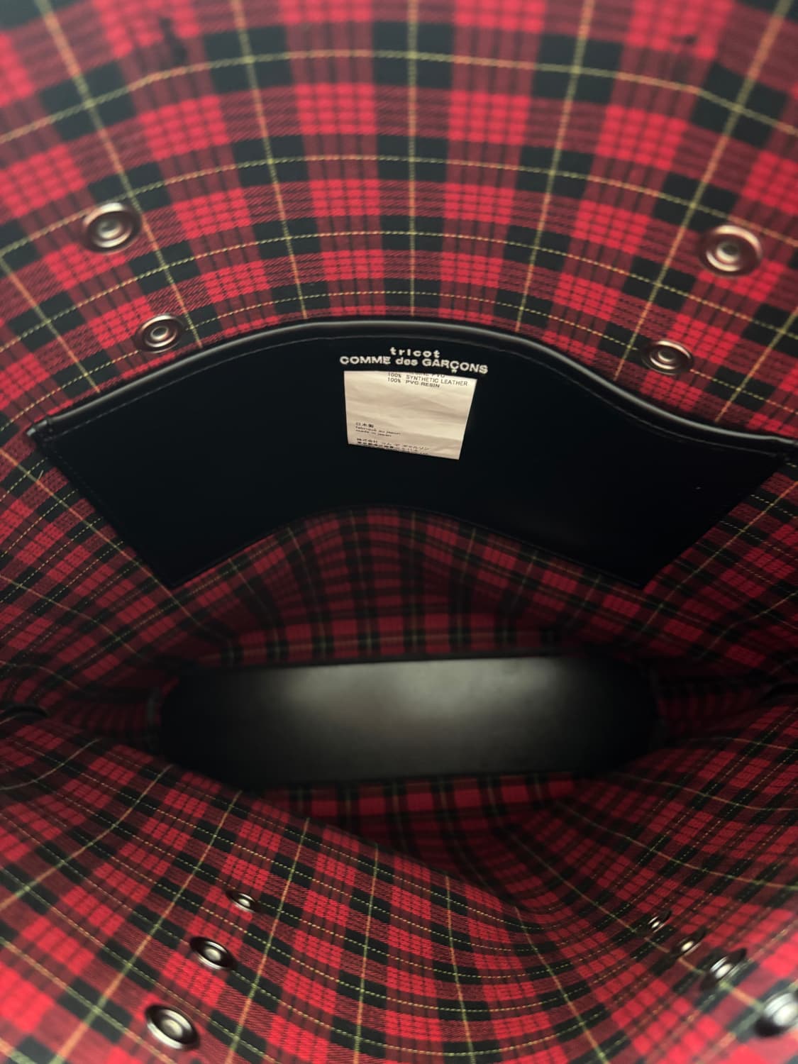 꼼데가르송트리콧 2way 토트백 상품이미지3