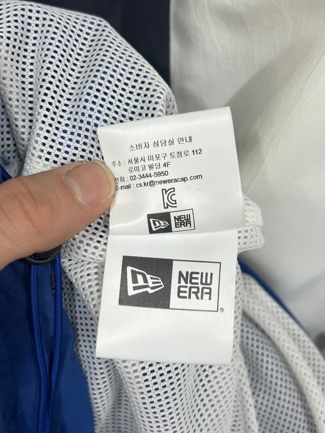 뉴에라 LA다저스 블록 바람막이 아노락 상품이미지7