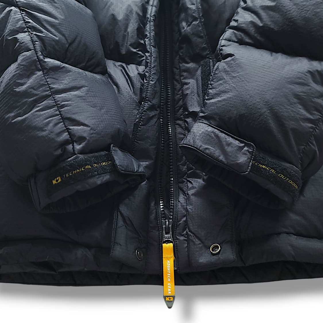 [110] K2 블랙 푸키 하이테크 기어 헤비 덕 다운 패딩 상품이미지8