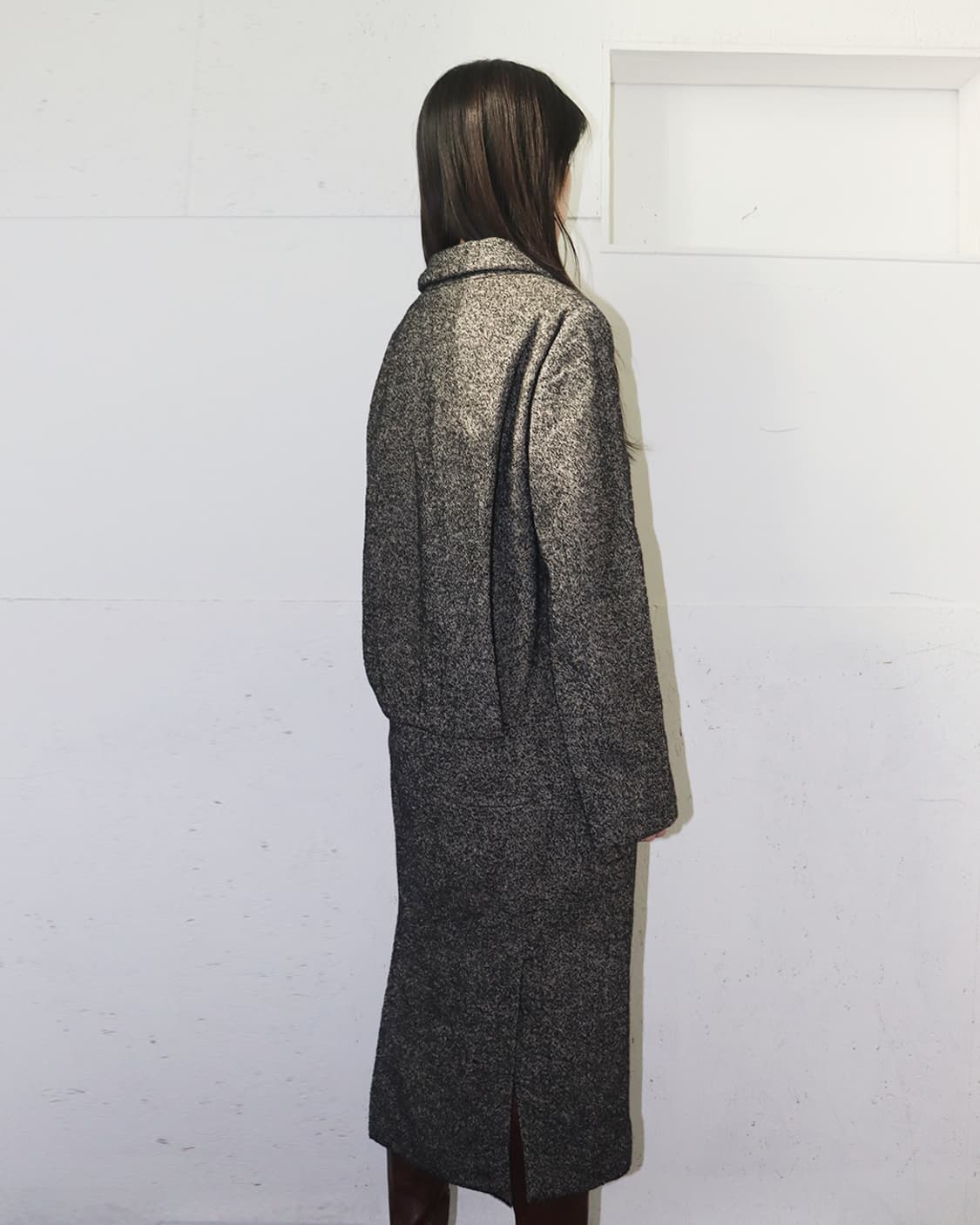 알렉산더 맥퀸 05AW 자카드 롱 코트 상품이미지2