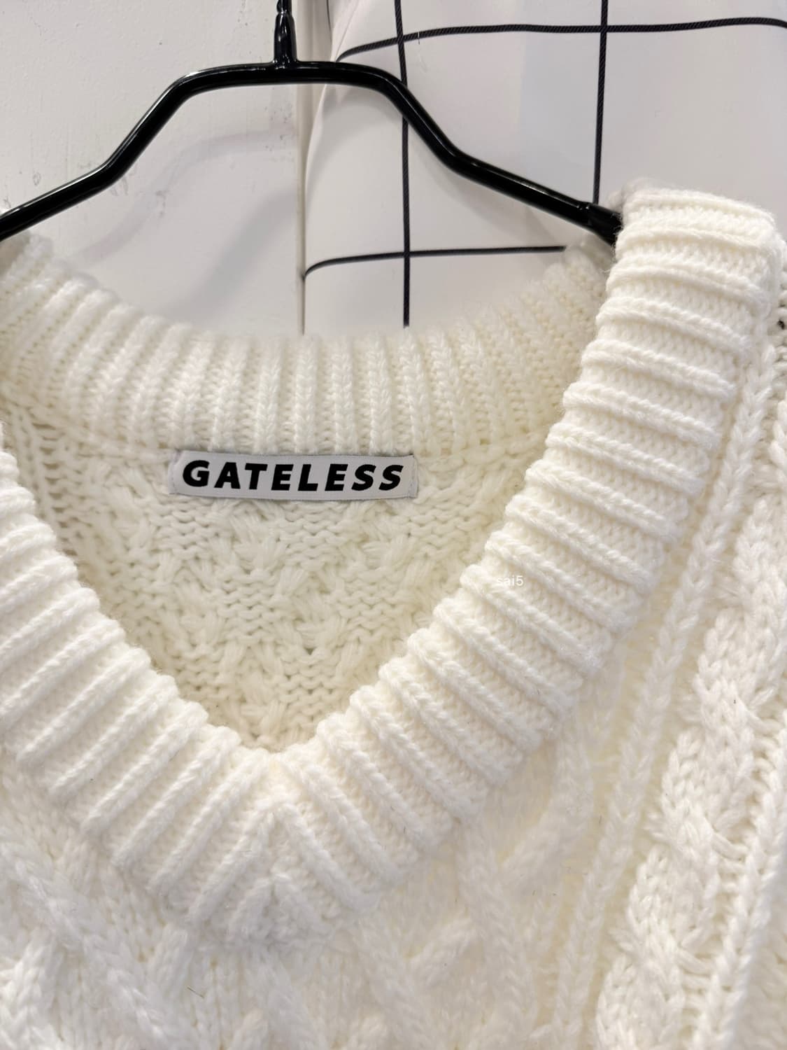 게이트리스 케이블 니트 상품이미지4