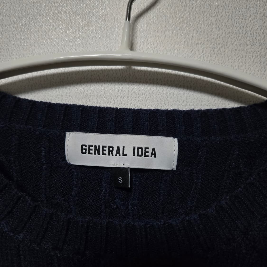 제네럴아이디어 네이비 니트 / 여성 니트 / 여자 니트  상품이미지5
