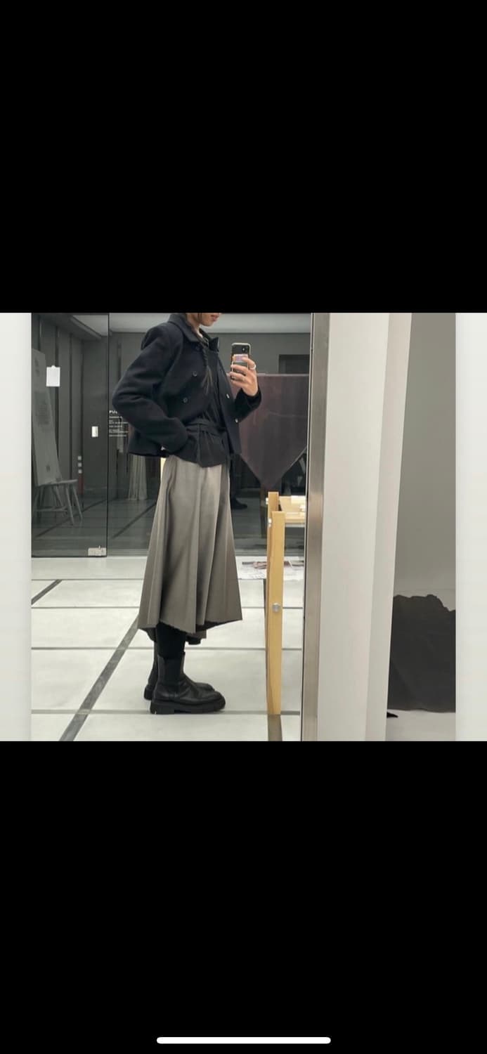 Pula 뿔라 더블 자켓 블랙 상품이미지7