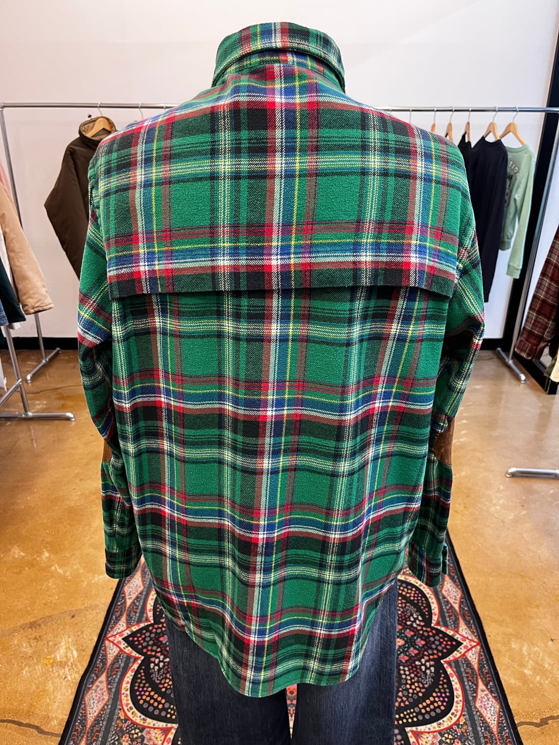 폴로 랄프 로렌 플란넬 체크 셔츠 상품이미지4