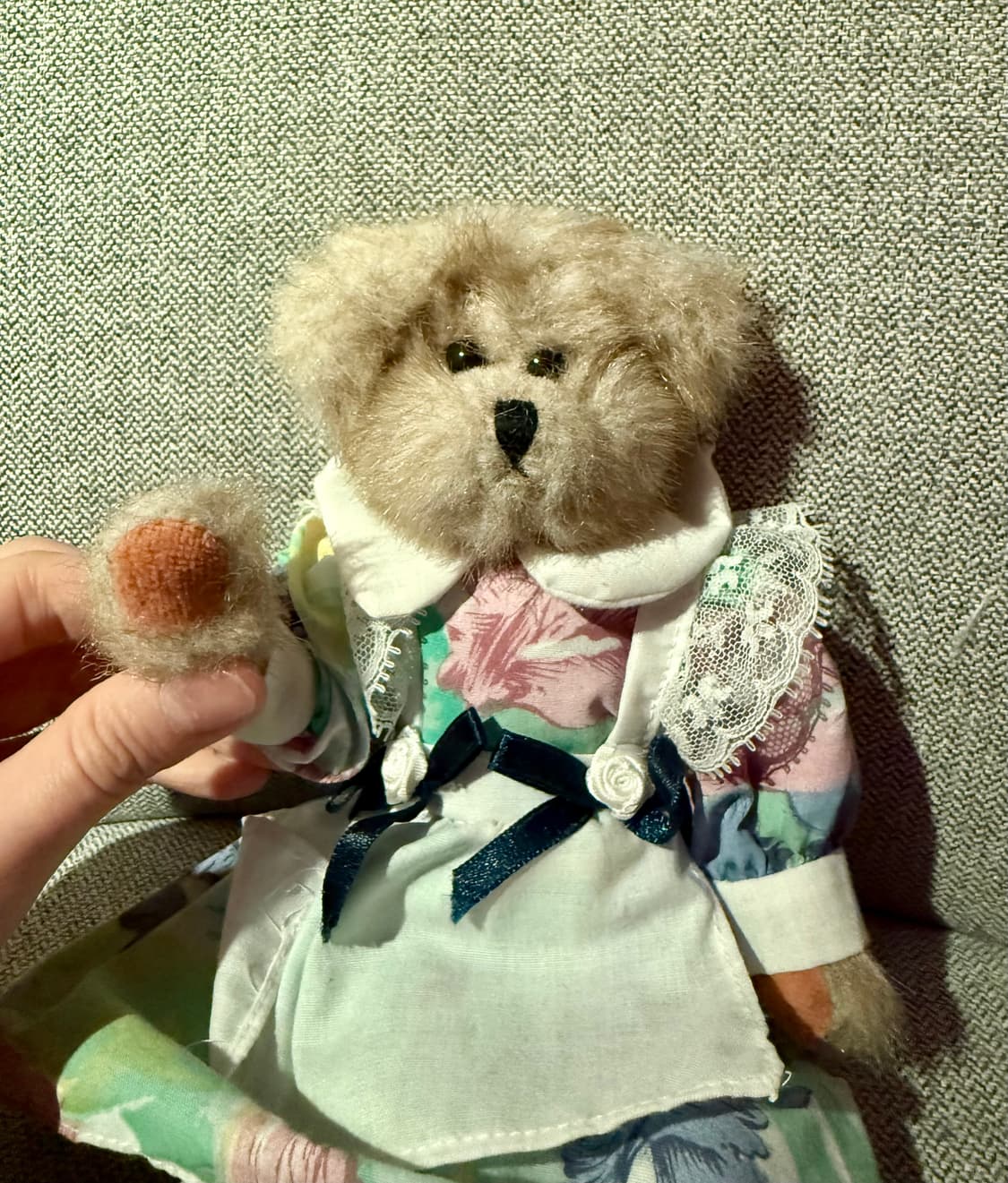 보이즈베어 꽃무늬 원피스 곰인형 봉제인형 테디베어 상품이미지3