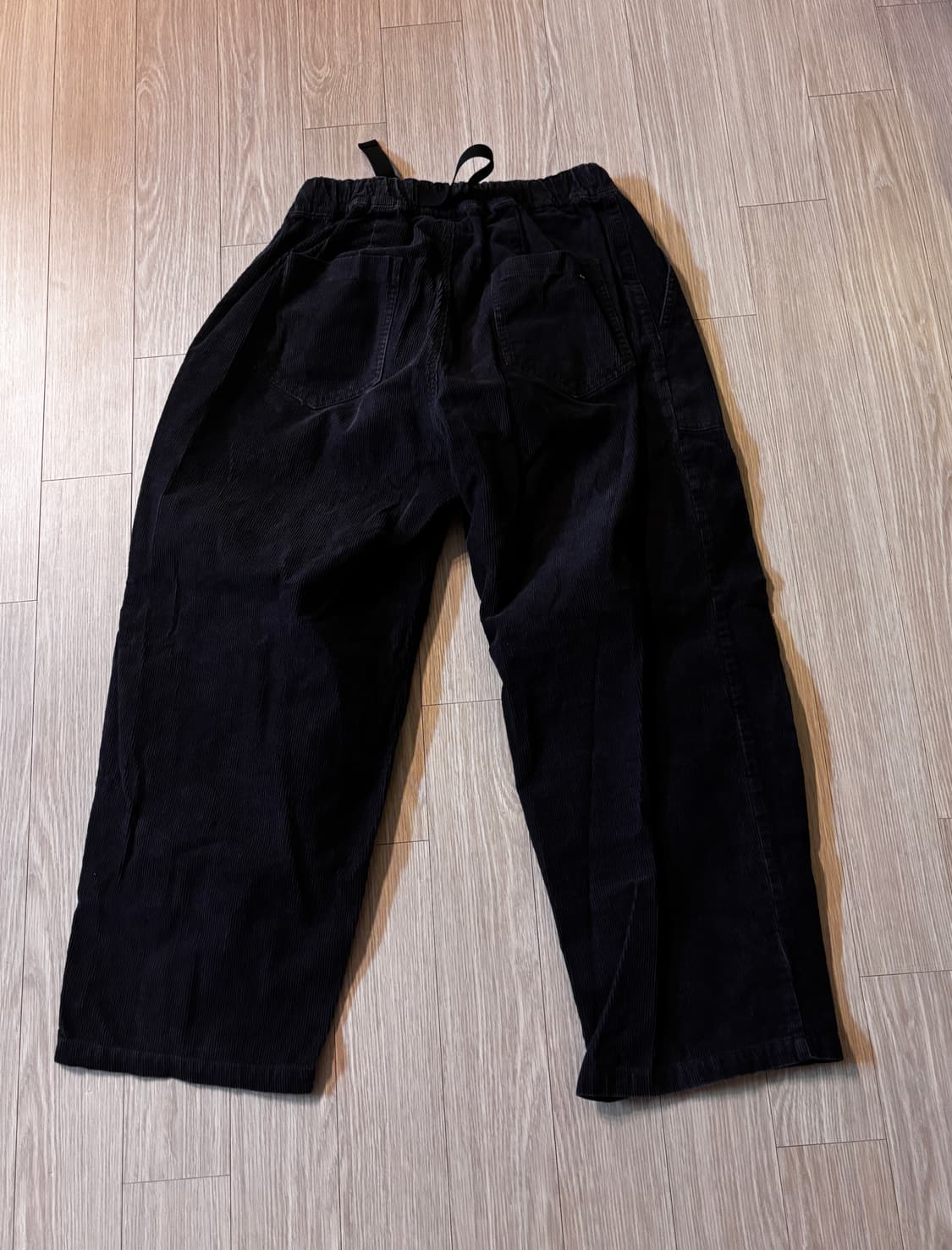 미니멀프로젝트 코듀로이 밴딩 팬츠 S 블랙 상품이미지2