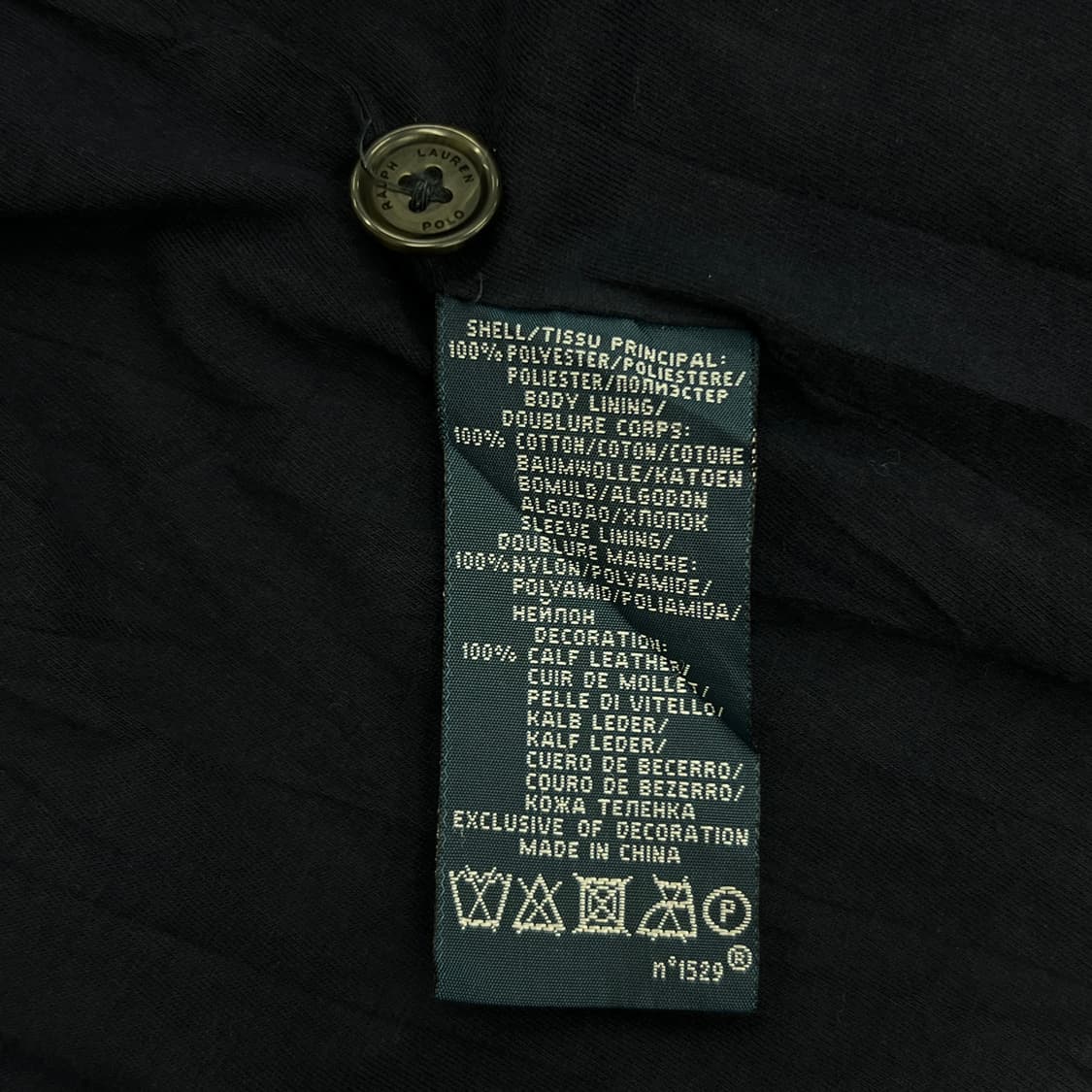 폴로 랄프로렌 네이비 바람막이 자켓 M 상품이미지9