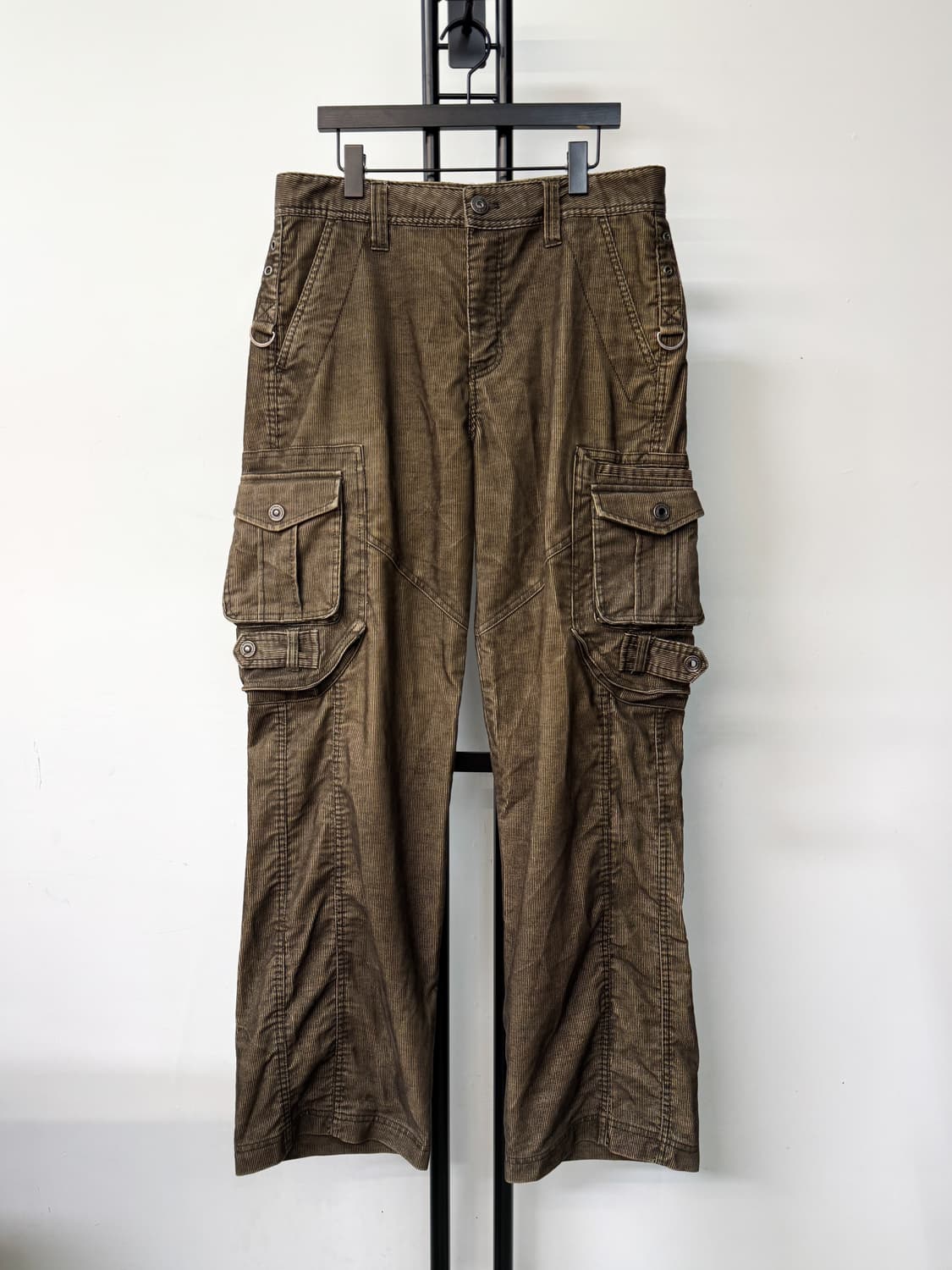 엠앤피 진스 y2k 코듀로이 카고 팬츠 상품이미지1