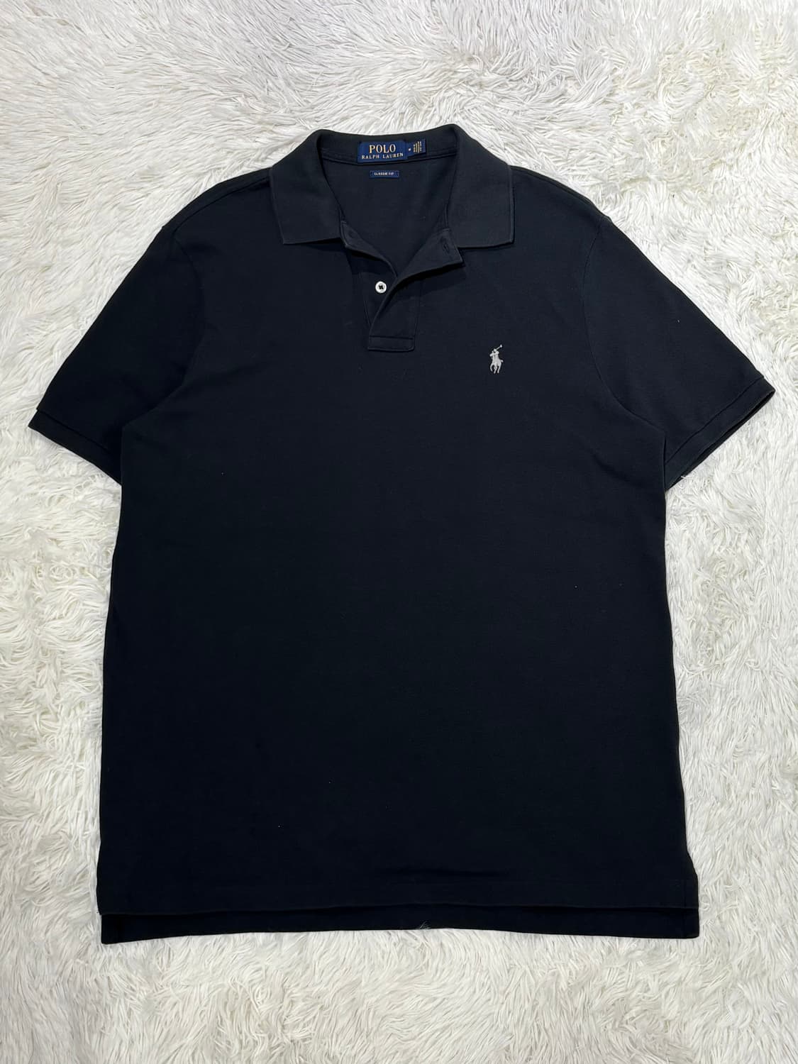 폴로랄프로렌 그레이포니 블랙 반팔 카라티 상품이미지3