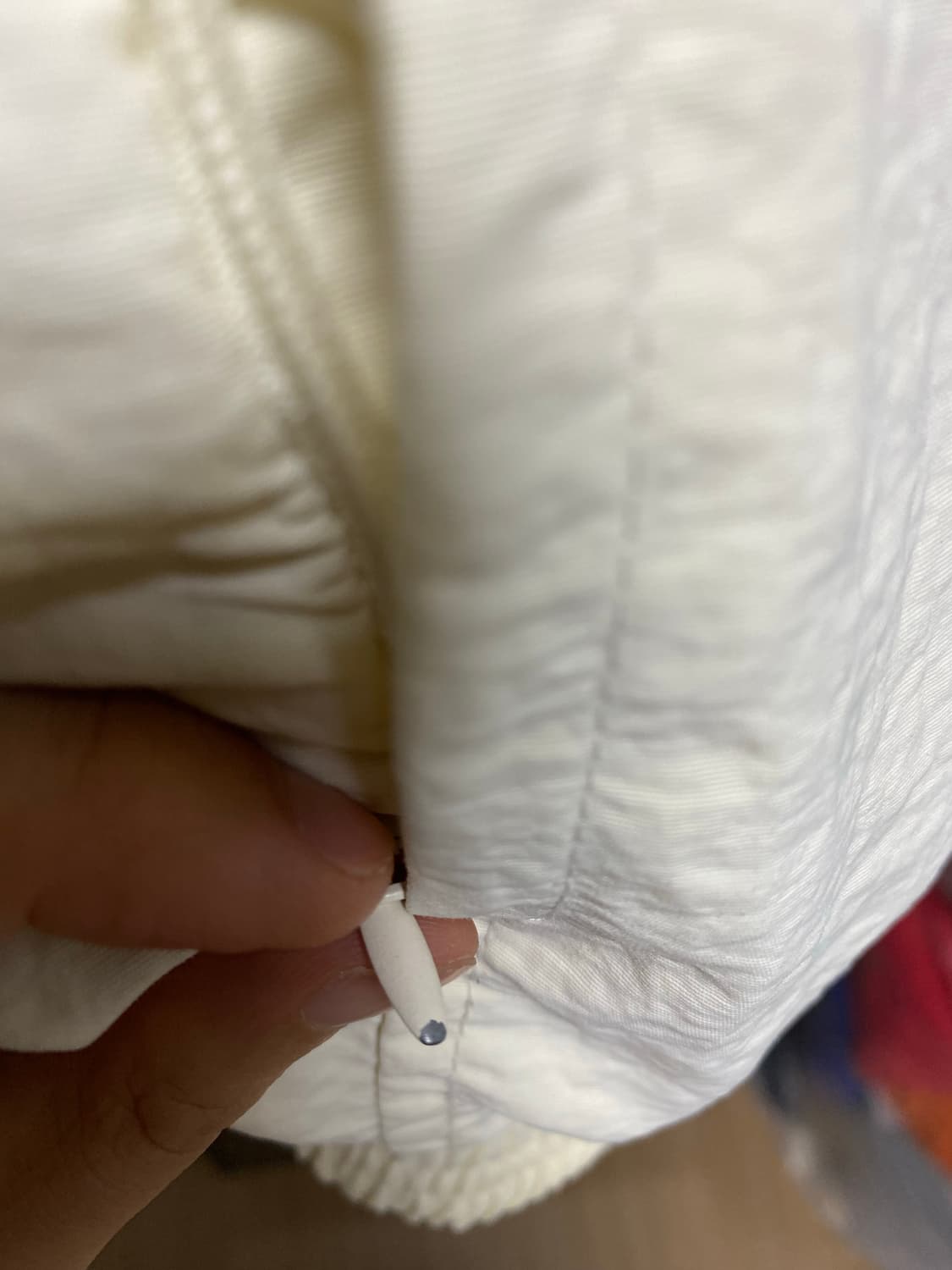 L) 테켓 바람막이 자켓 아이보리 상품이미지6