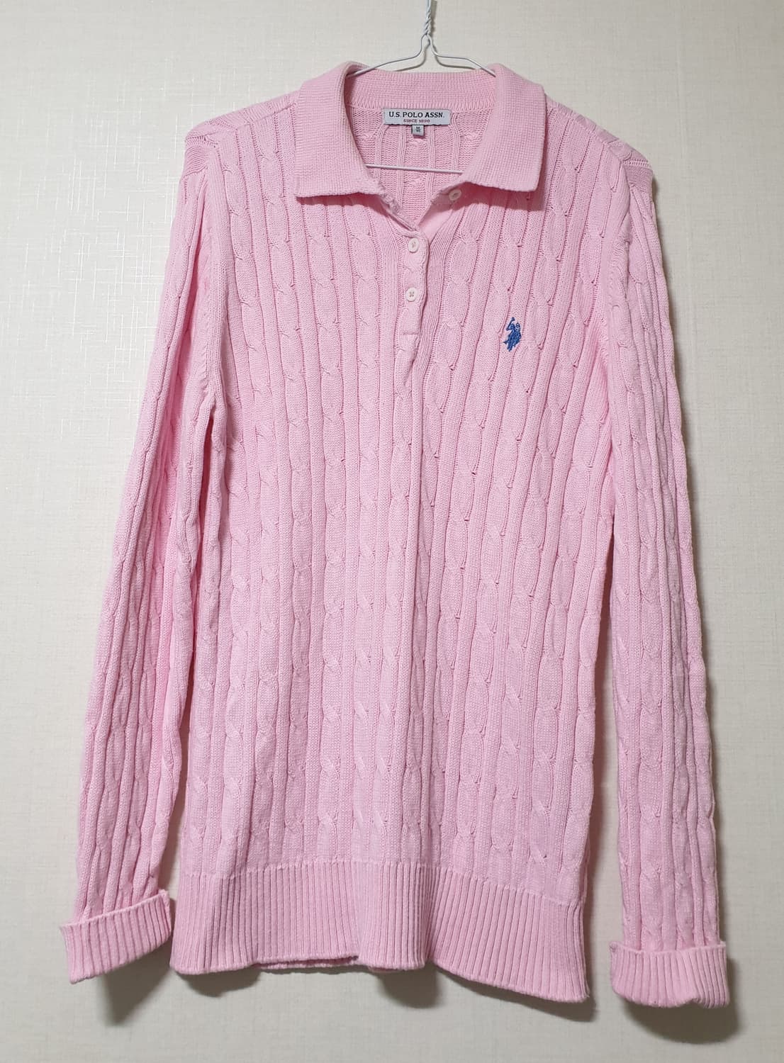 유에스폴로에센 (US POLO ASSN) 니트 카라티 M 95사이즈 상품이미지1