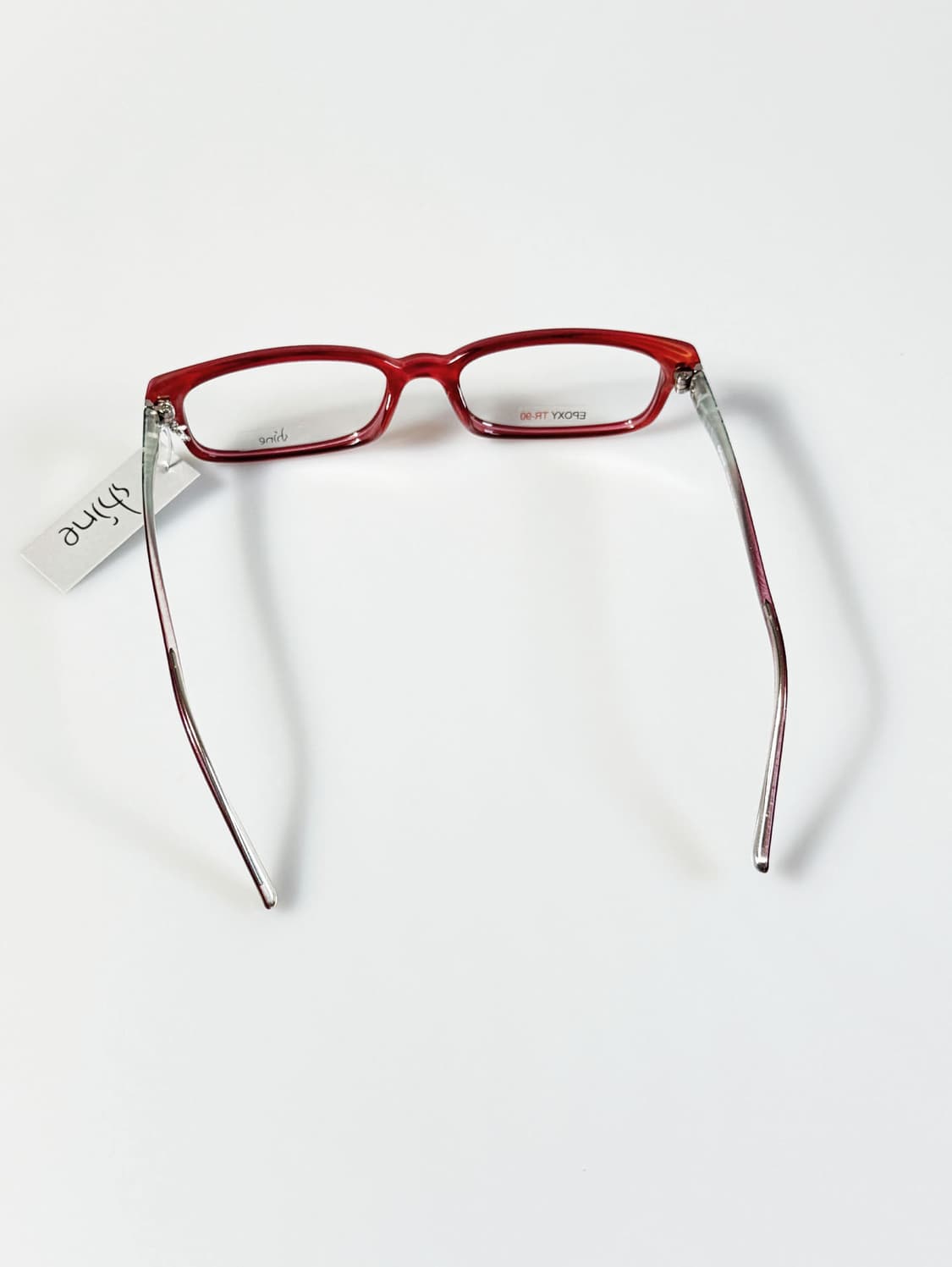 SHINE TVSQ 블랙 뿔테 스퀘어 프레임 빈티지 안경 상품이미지6