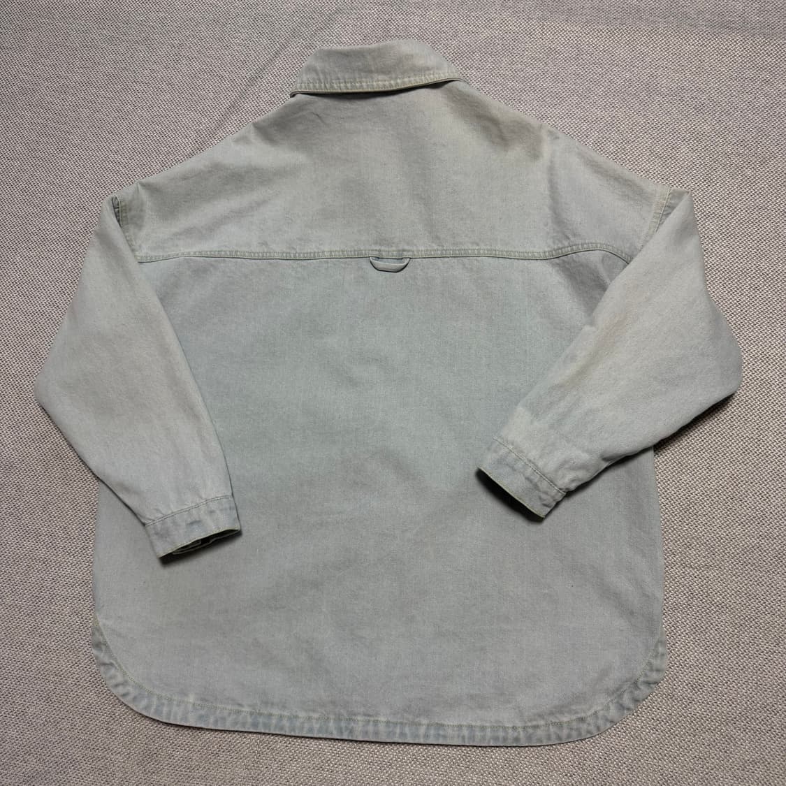 자라 데님 셔츠 자켓 상품이미지3