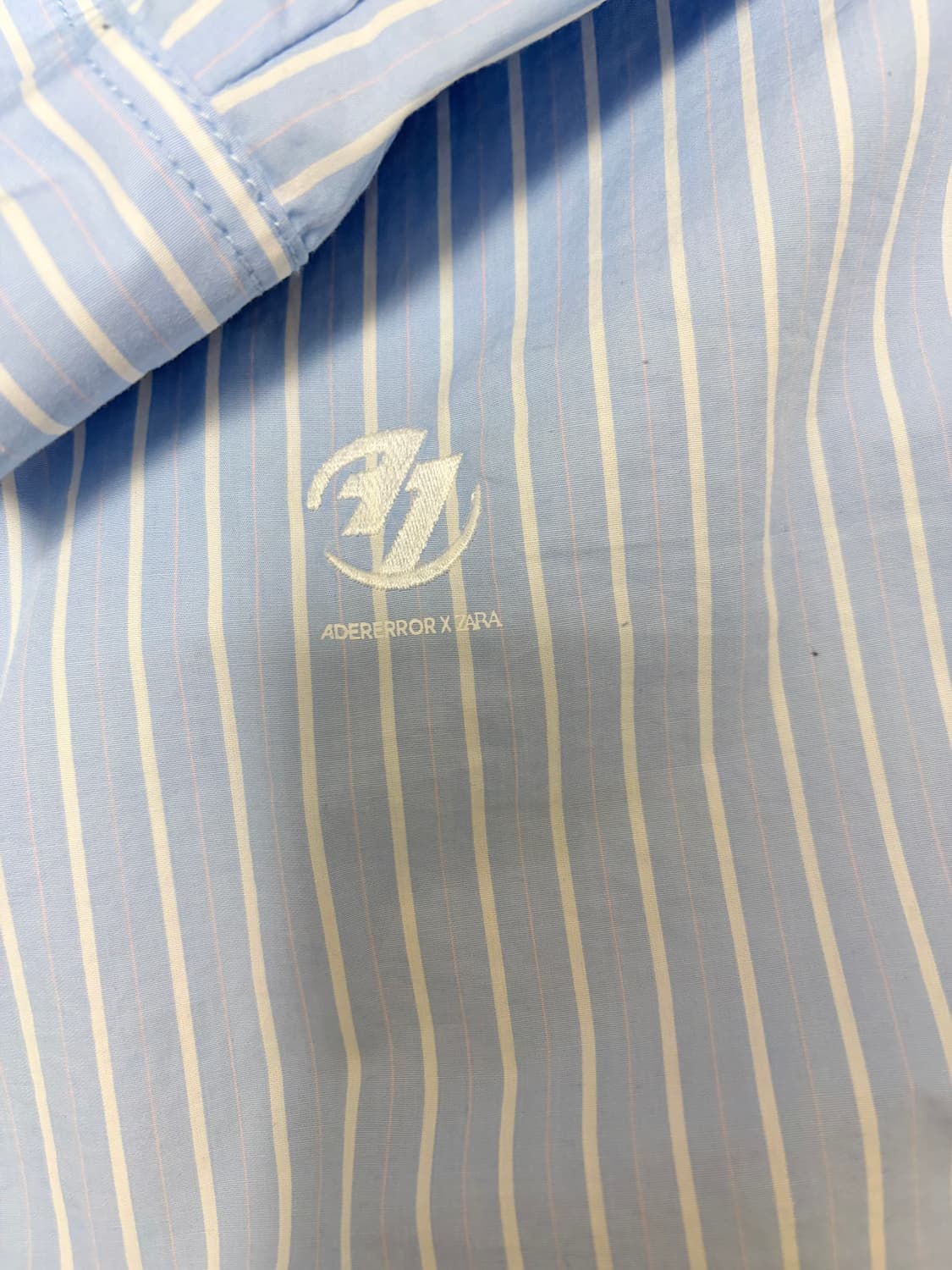 정품) 아더에러 X 자라 콜라보 스트라이프 셔츠 M 상품이미지6