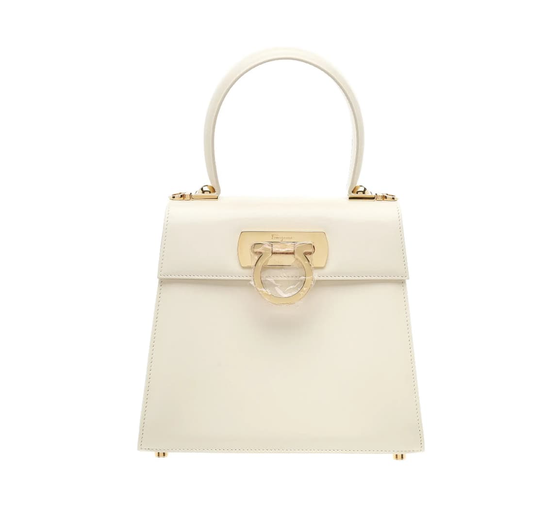 [S급] 페라가모 아이코닉 탑핸들 카프 가죽 스몰 판매합니다!!! 상품이미지2