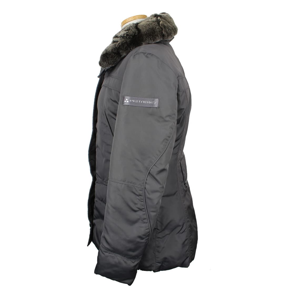 퓨테리 그레이 렉스 퍼 카라 구스다운 패딩점퍼(42) 상품이미지3