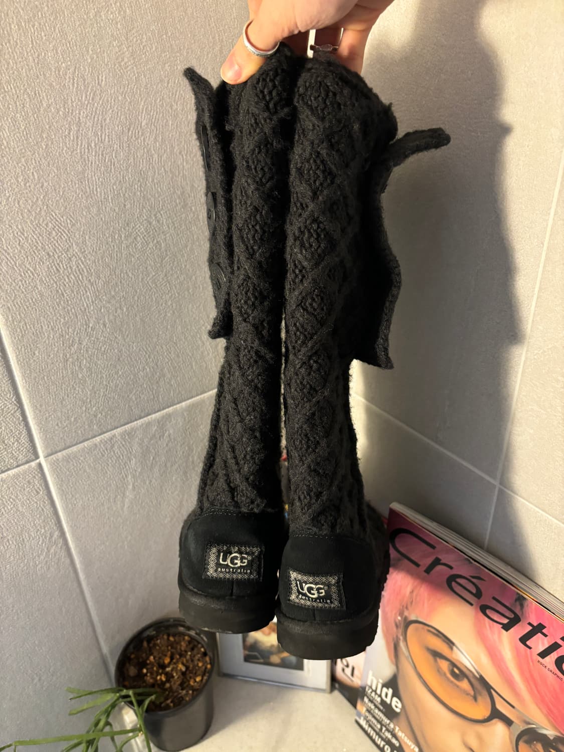 어그 니트 부츠 상품이미지3