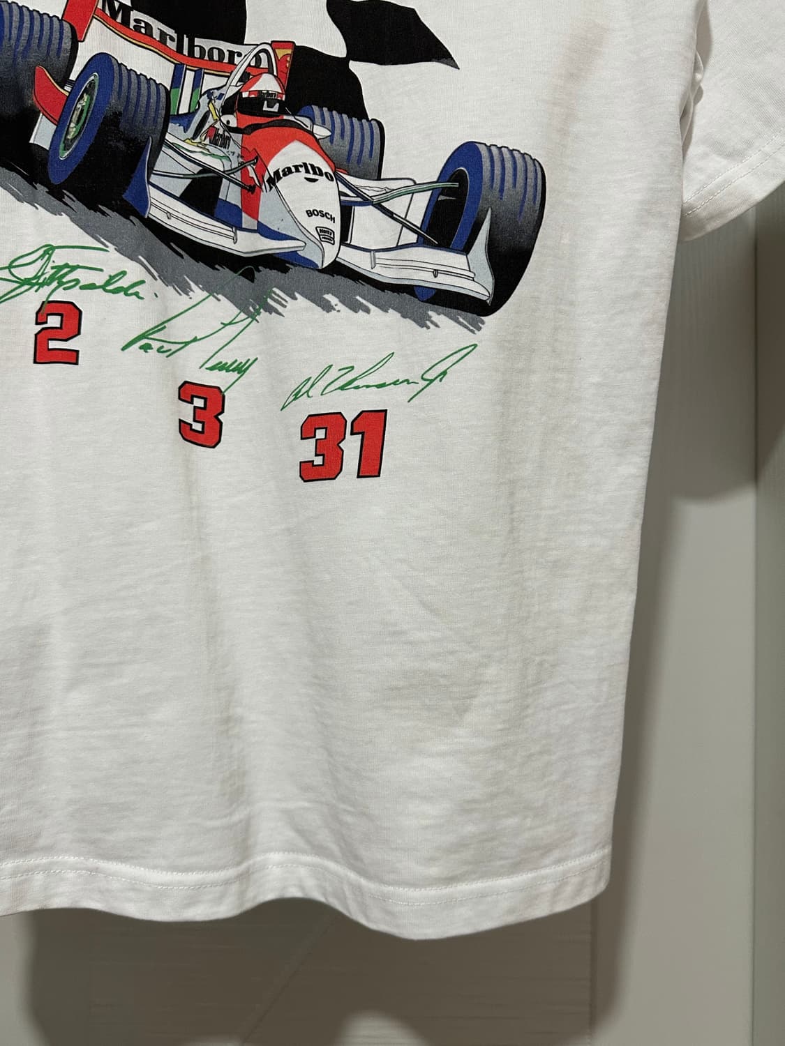 말보로 빈티지 레이싱 티셔츠 상품이미지6