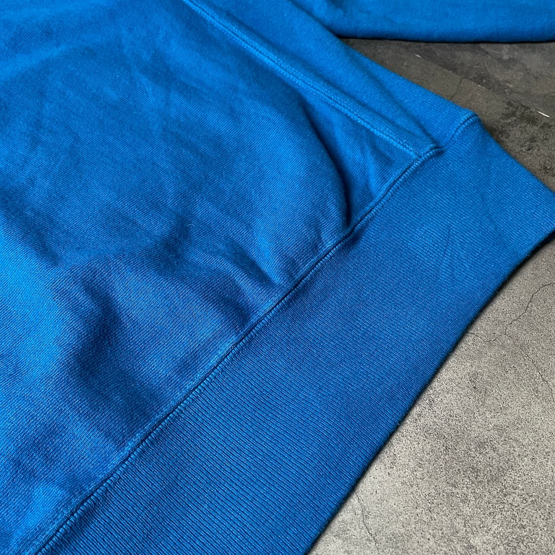 CHAMPION 챔피온 리버스위브 빈티지 블루 코튼 후드티 A00526 상품이미지7