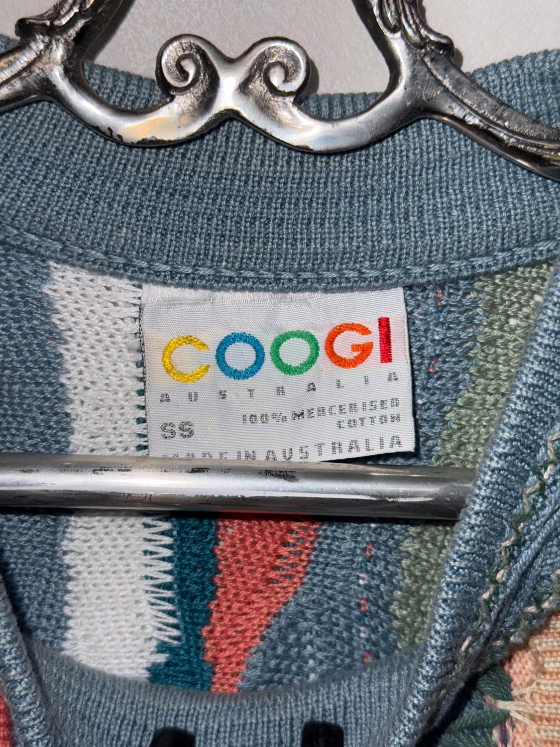 COOGI mute cotton candy cable knit  상품이미지4