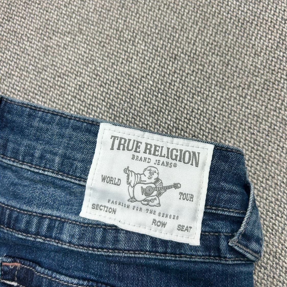 트루릴리전 섹션 로우시트 데님팬츠(30) 상품이미지3