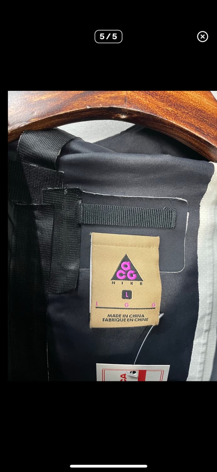 나이키ACG 패커블 블랙 바람막이 A2946 상품이미지5