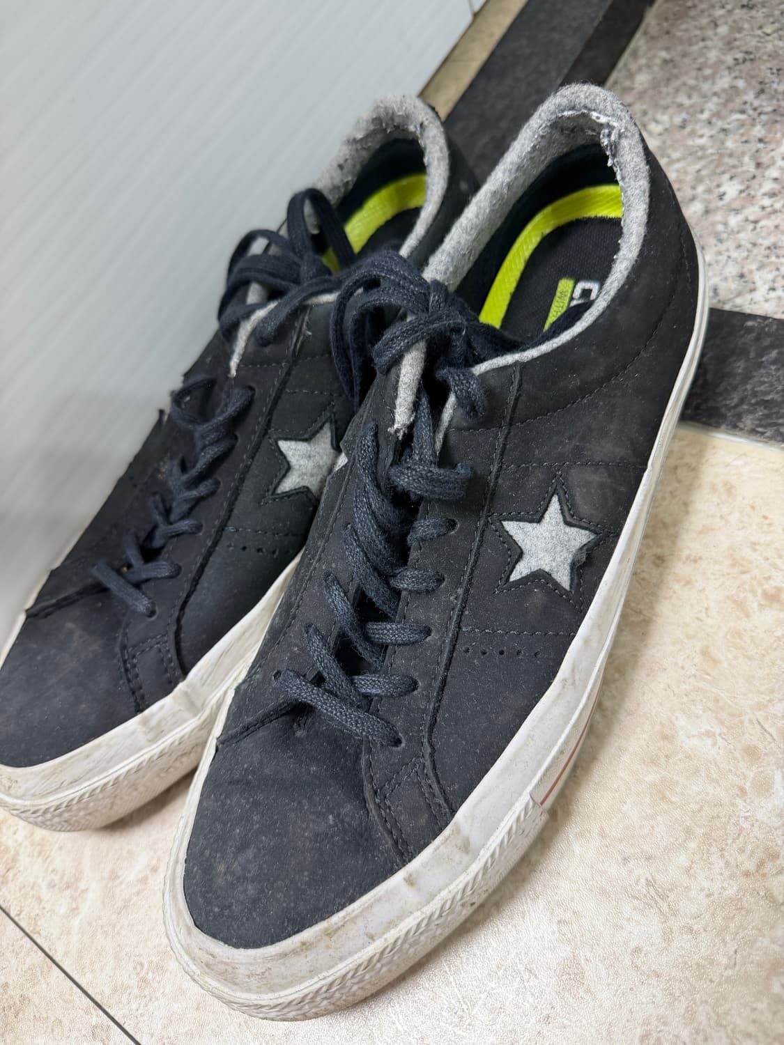 250) 컨버스 원스타 스웨이드 블랙 상품이미지1