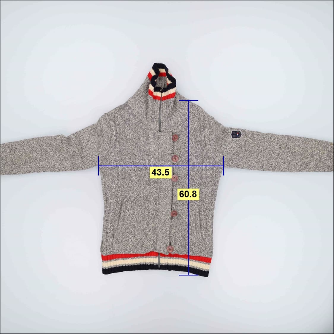 90 엘르골프 여성 방풍니트집업 0209H1 상품이미지10