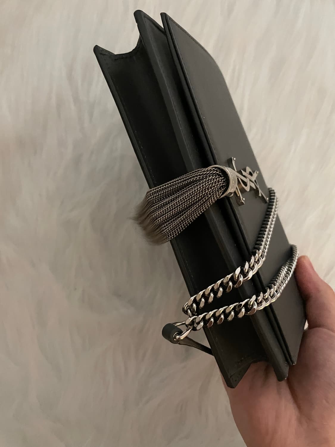 생로랑 케이트 태슬 스몰 체인백 정품 상품이미지2