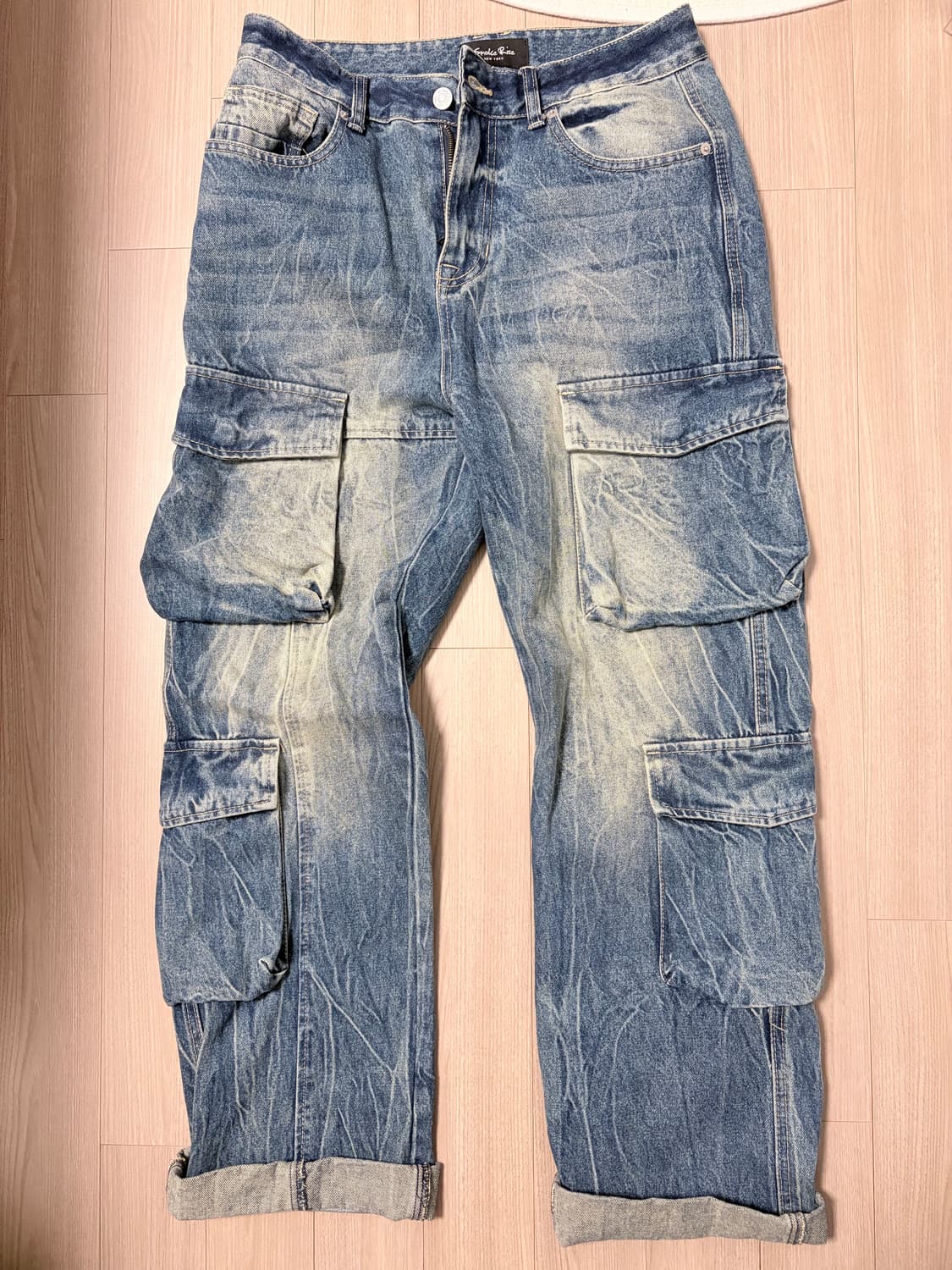 스모크라이즈 카고 데님 판매 상품이미지1