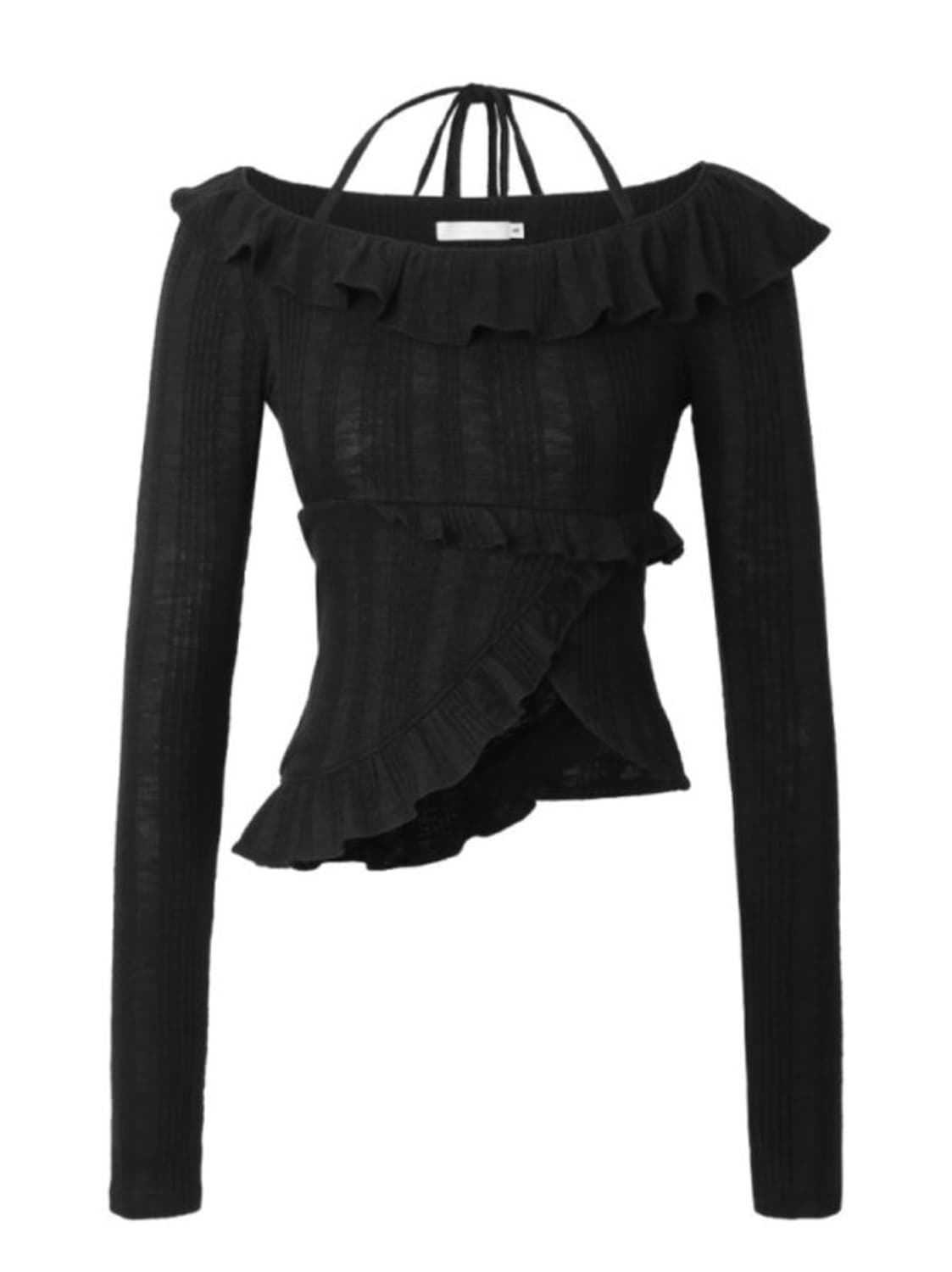 쓰리타임즈 애니탑 블랙 m 상품이미지1