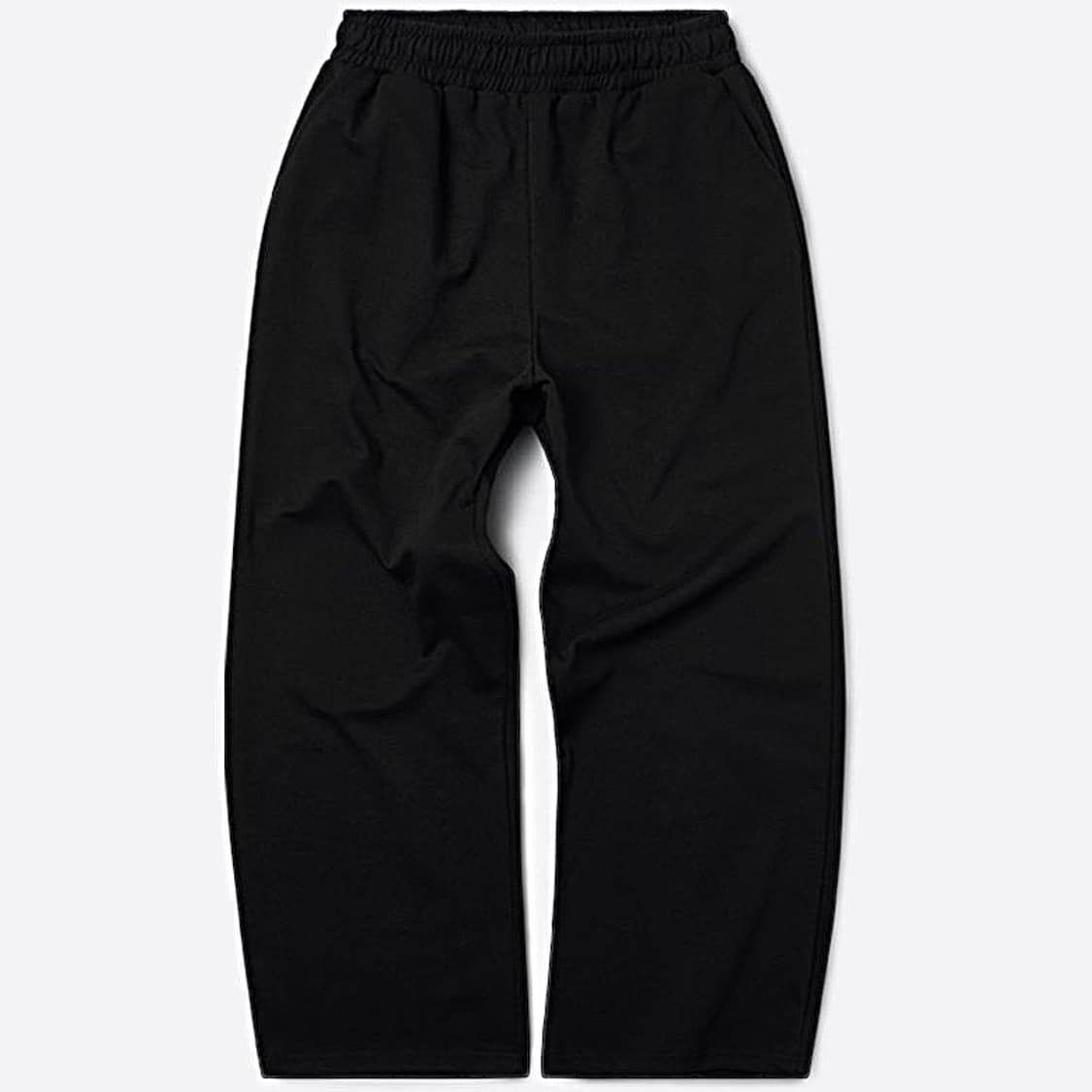 (새상품 택포가격) 폴리그램 와이드트레이닝 스웨트팬츠 블랙 XL 상품이미지1