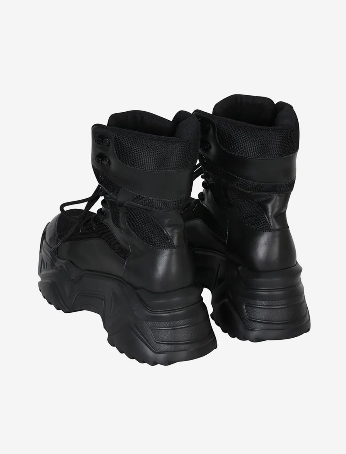 [YEEL] PLATFORM BOOTS SNEAKERS BLACK 250 상품이미지3