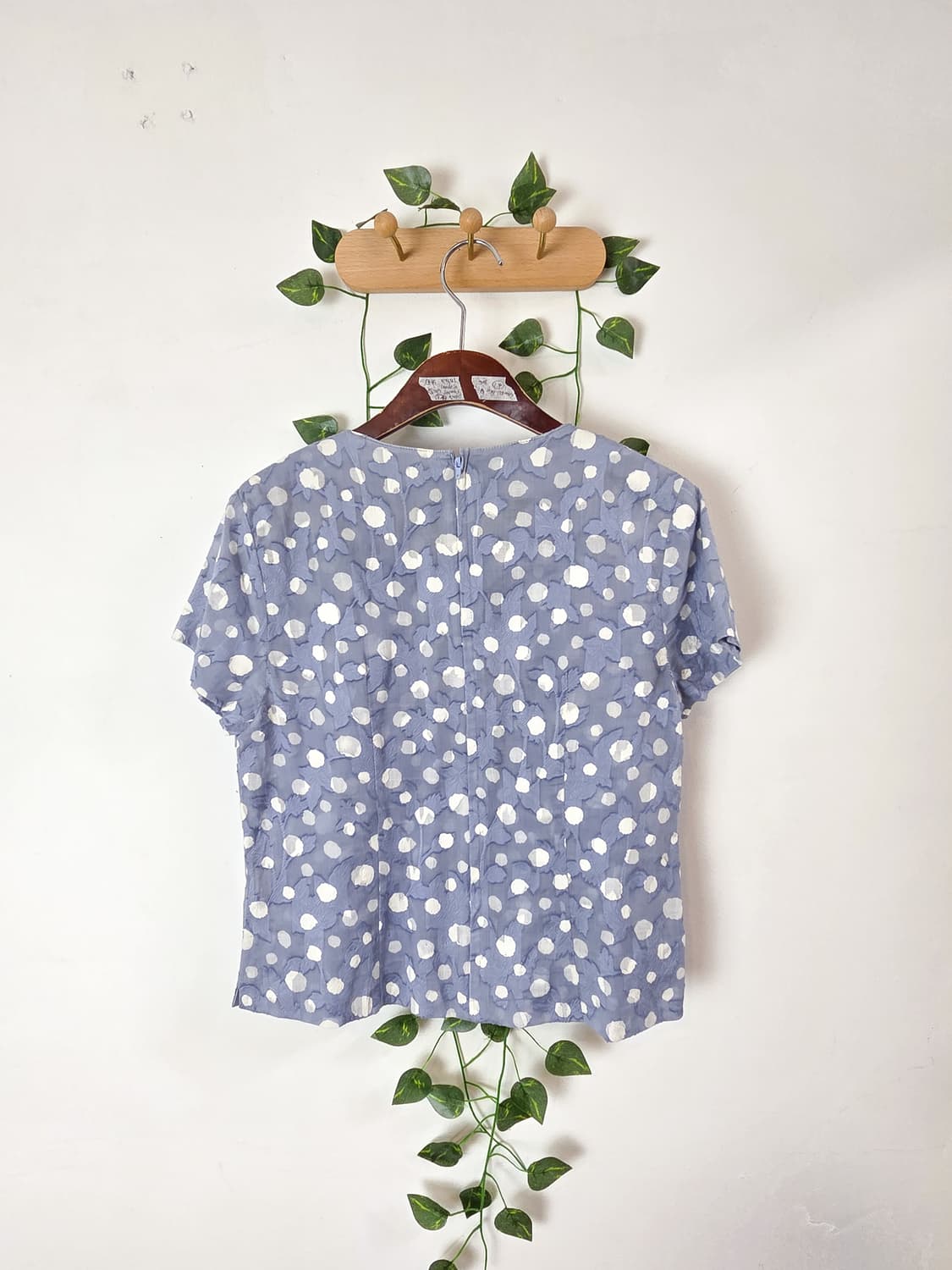 도트 블라우스 상품이미지4