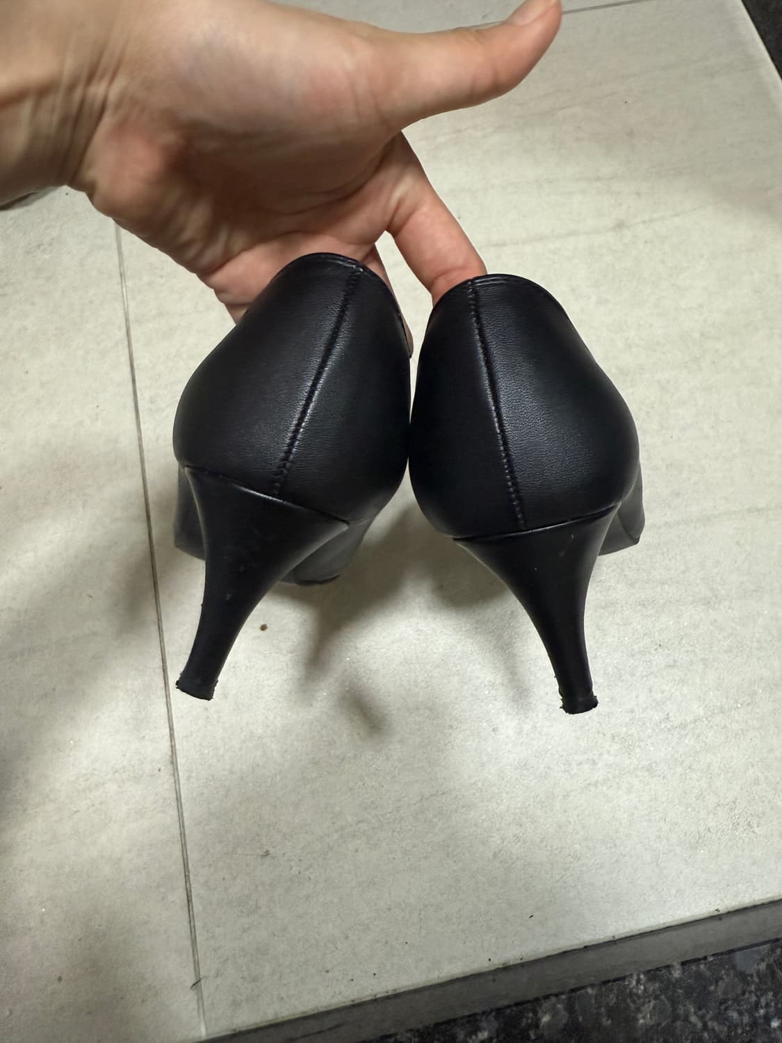 블랙 펌프스힐 상품이미지4
