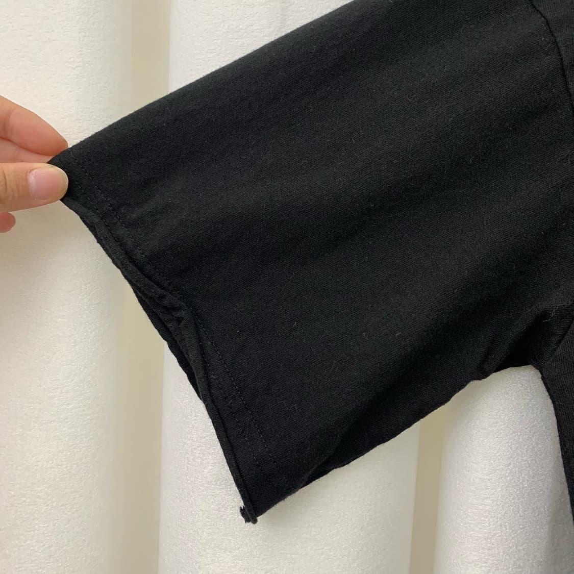 메탈리카 블랙 빅로고 하프 티셔츠 상품이미지3