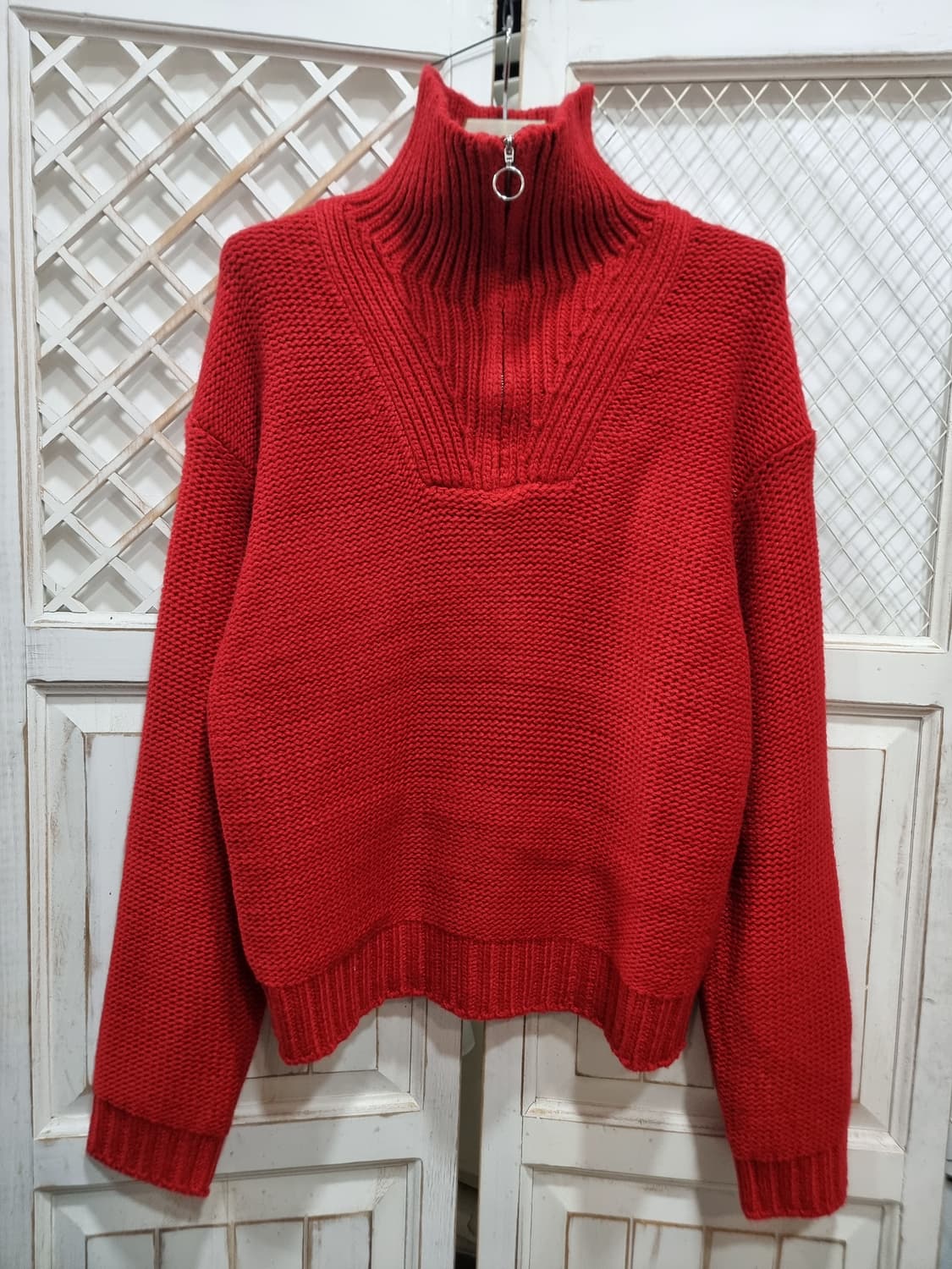 새상품] 에잇세컨즈 하이넥 니트 하프집업 (C877 상품이미지2