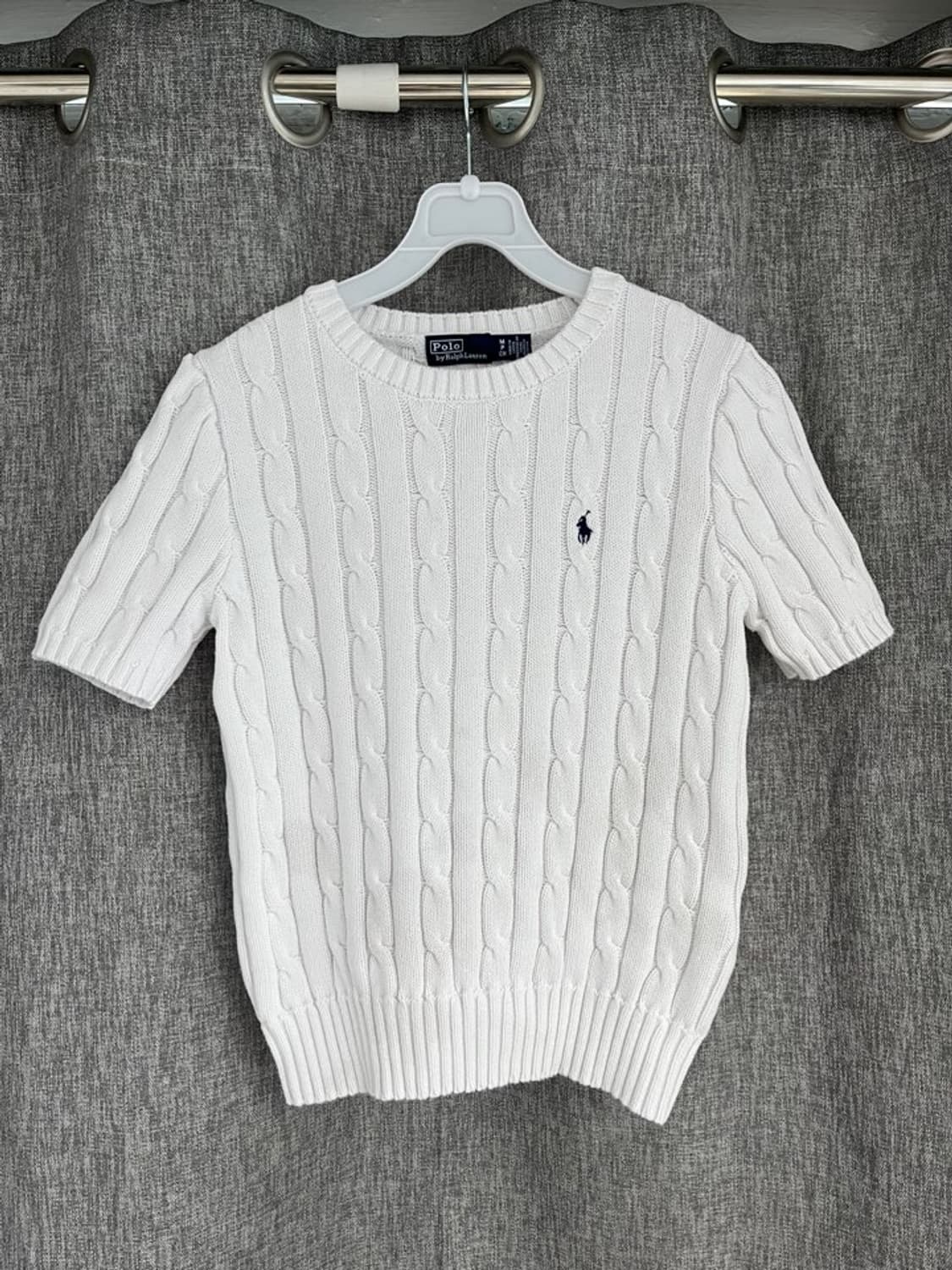 폴로 랄프 로렌 반팔 꽈배기 니트/#3410 상품이미지1