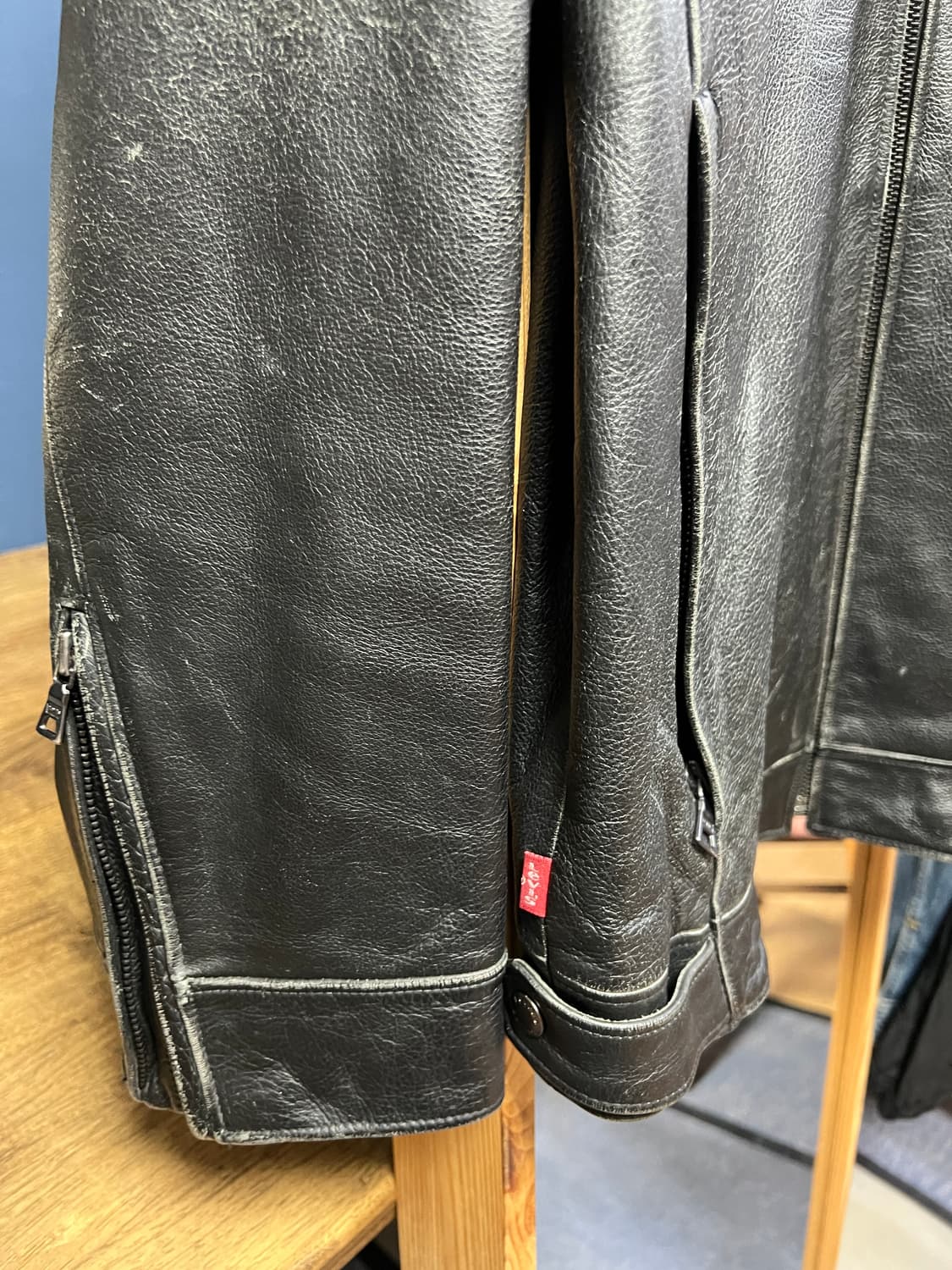 리바이스 LEVIS 레드탭 가죽자켓 L / 100 상품이미지5